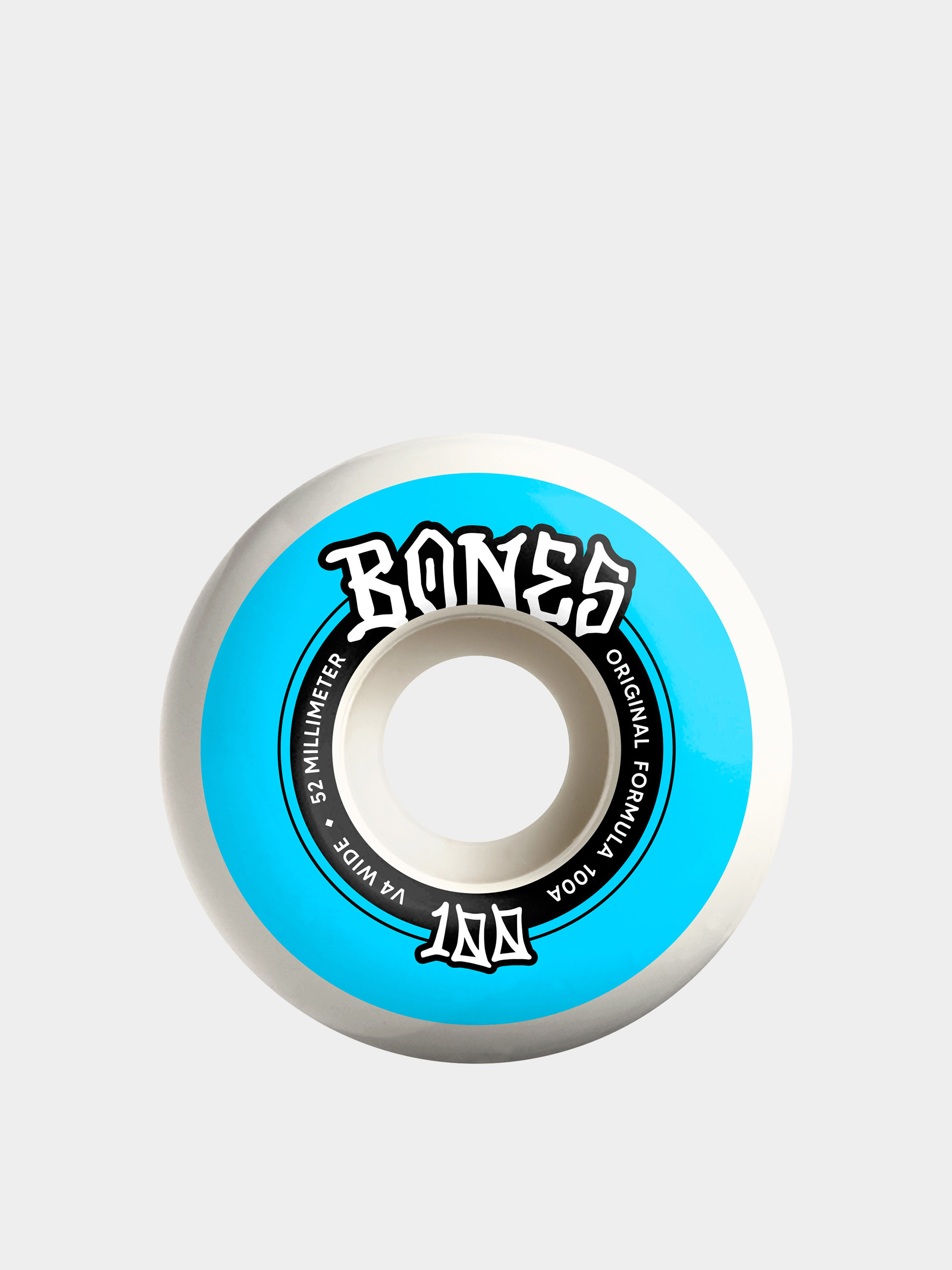Колелца Bones OG Formula V4 Wide 100A (white/blue)