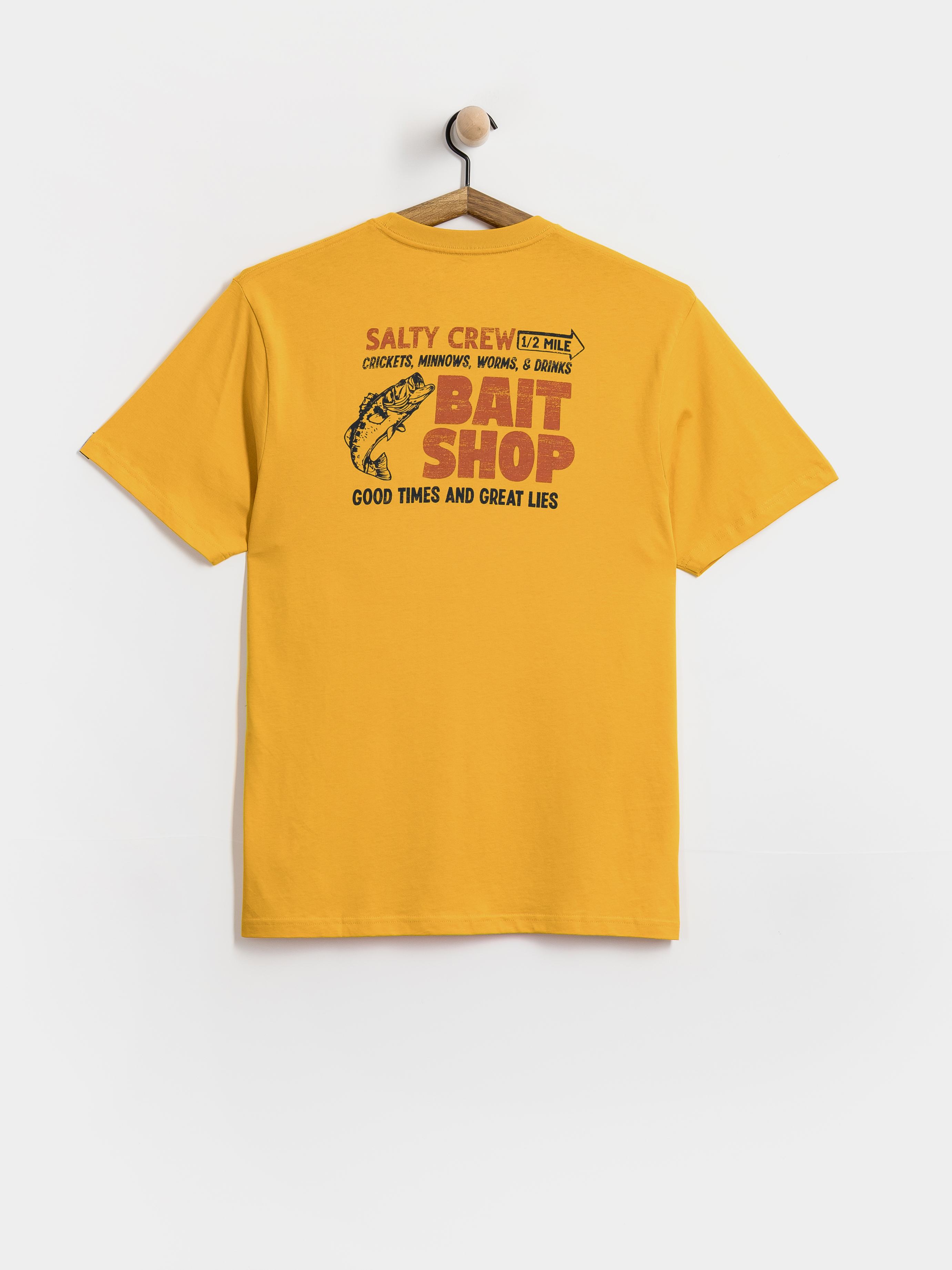 Тениска Salty Crew Bait Shop (mineral yellow)