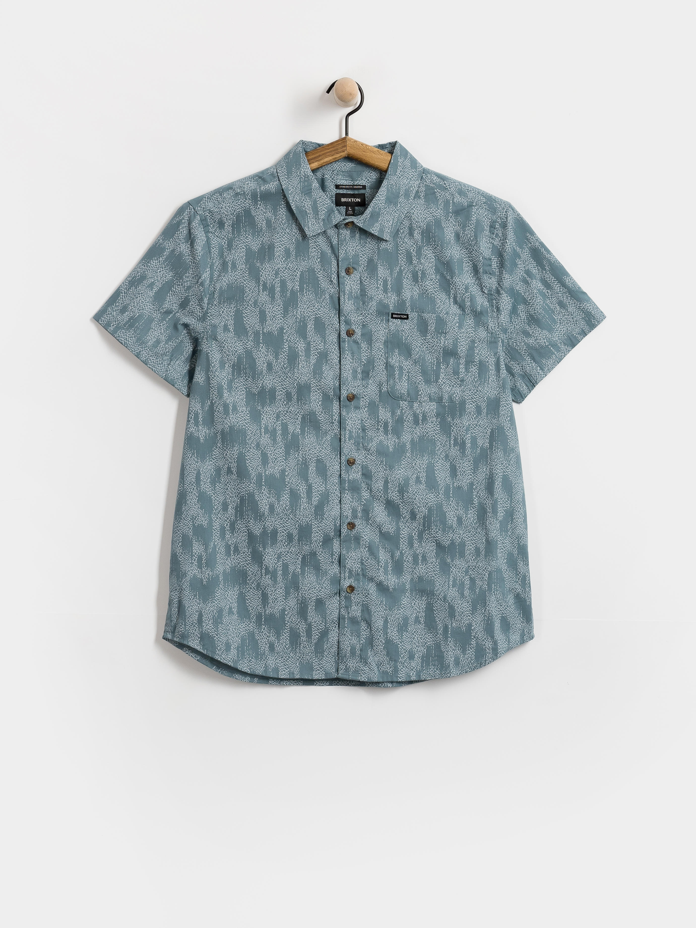 u0420u0438u0437u0430 Brixton Charter Print (trooper crackle paint)