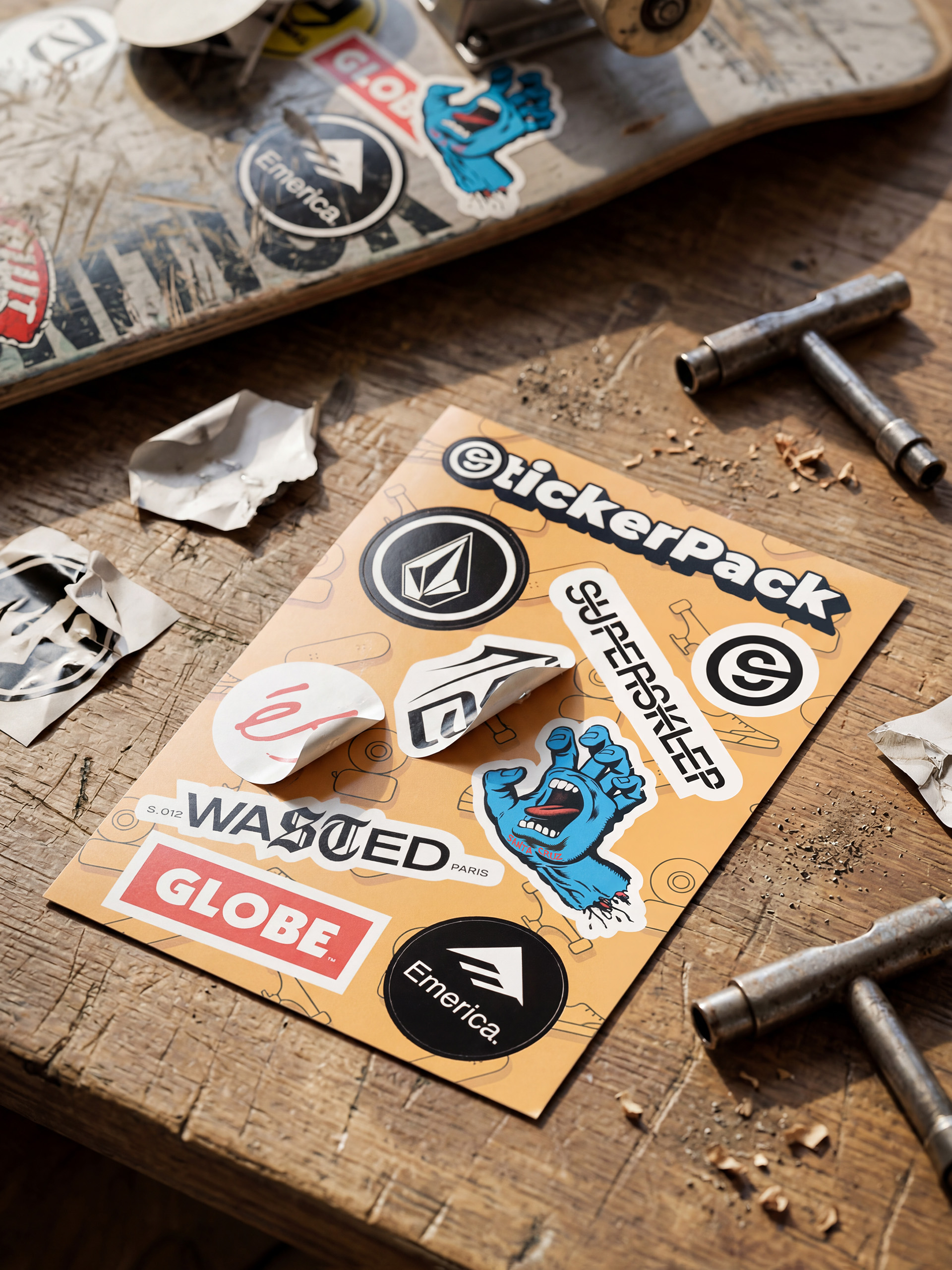 Стикери Supersklep Sticker Pack (skate)