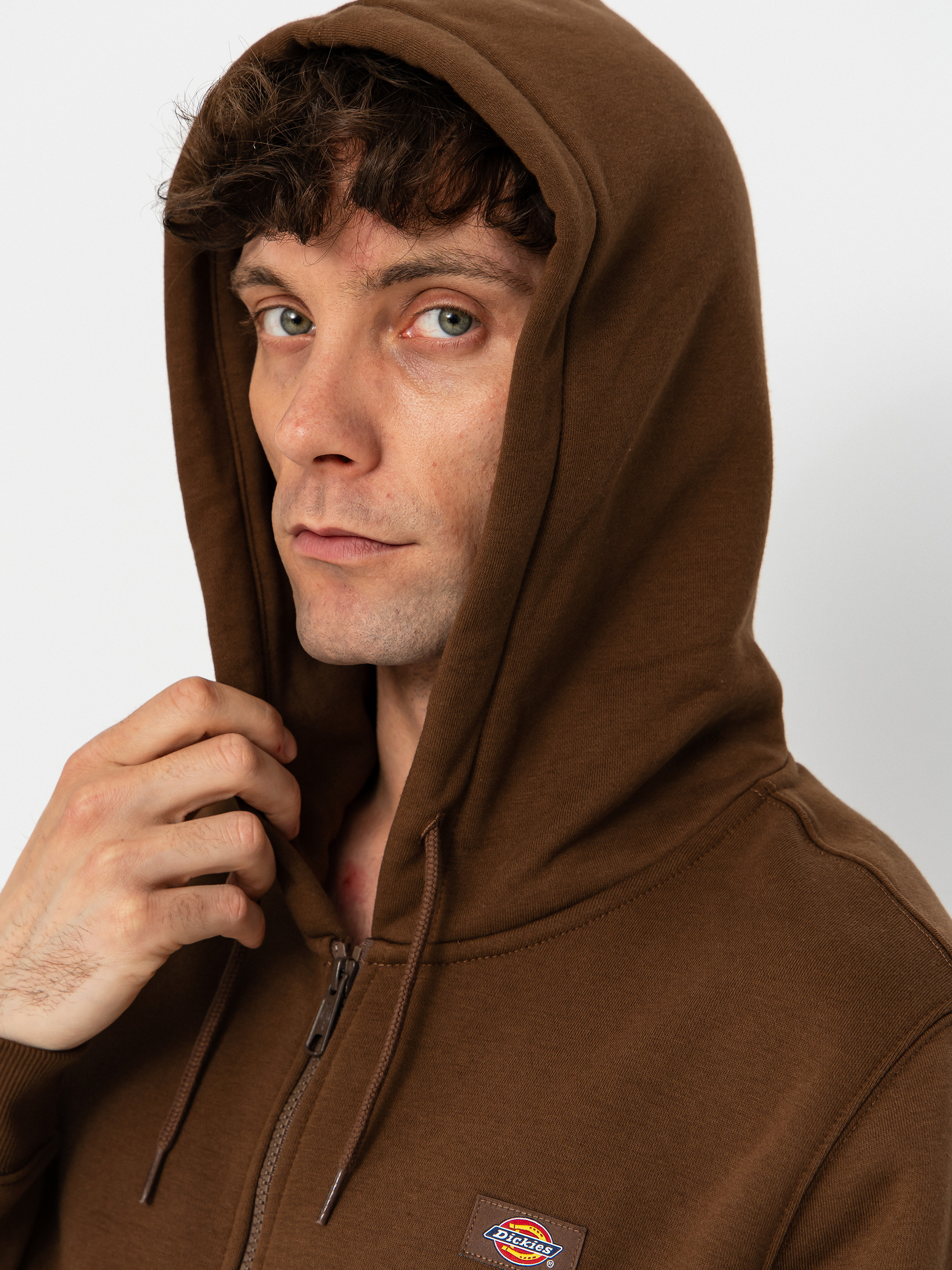 Суитшърт с качулка Dickies Oakport ZHD (timber brown)
