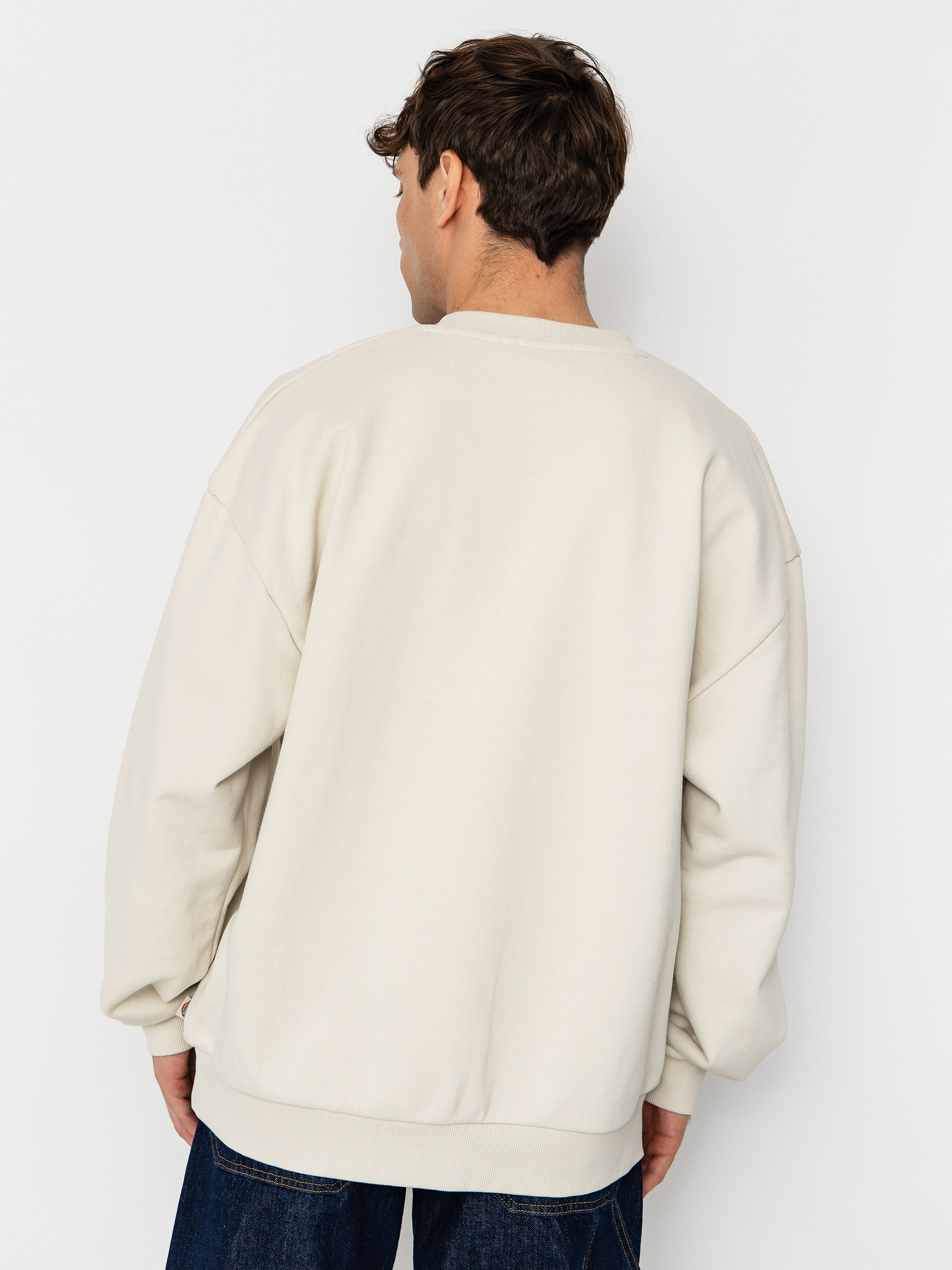 Суитшърт Dickies X Harley Davidson Boxy Crew (bone)
