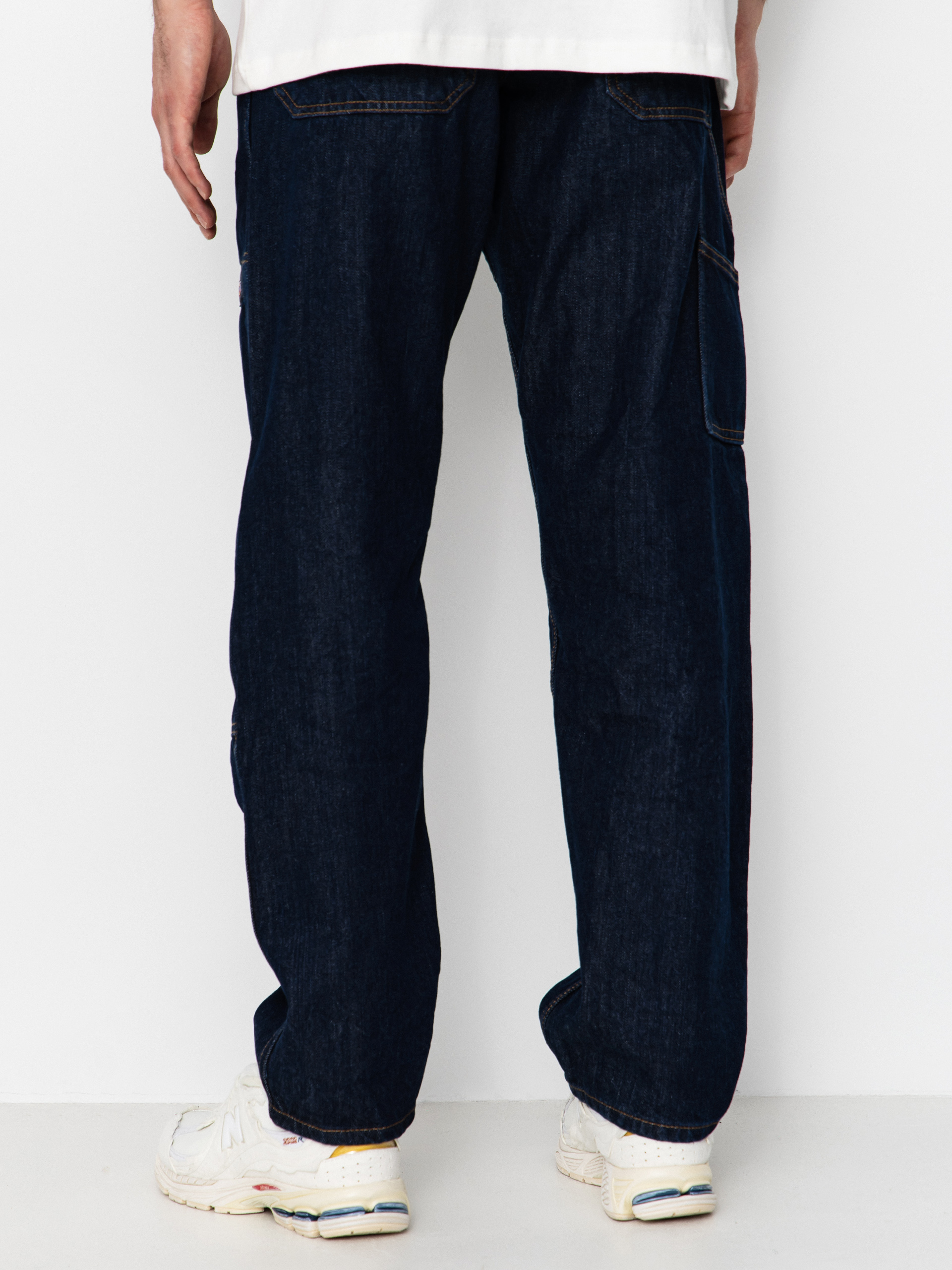 Панталони Dickies X Harley Davidson Denim Carpenter (rinsed indigo blue)