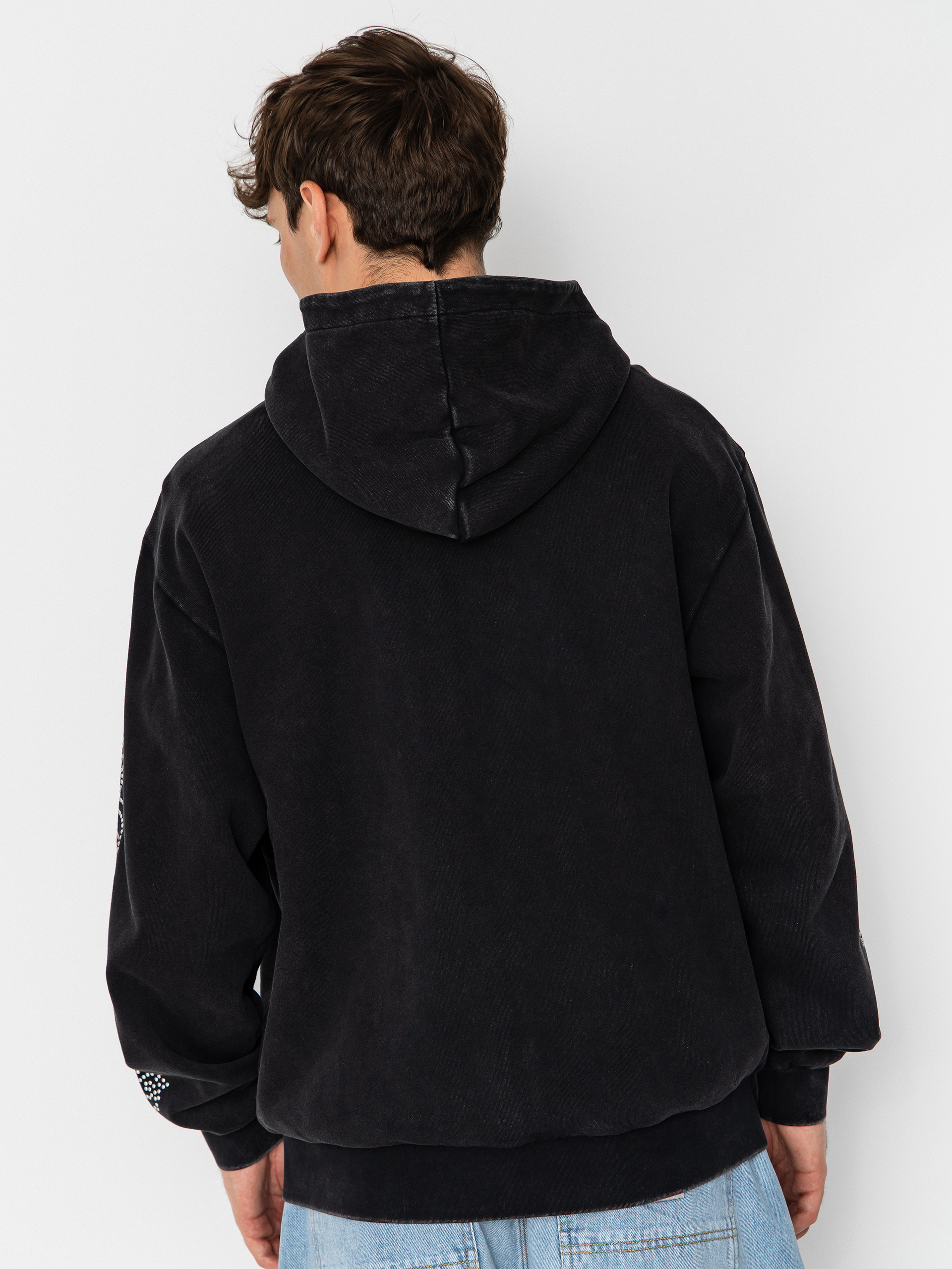 Суитшърт с качулка RipNDip Pretty Flacko Zip HD (black/charcoal)