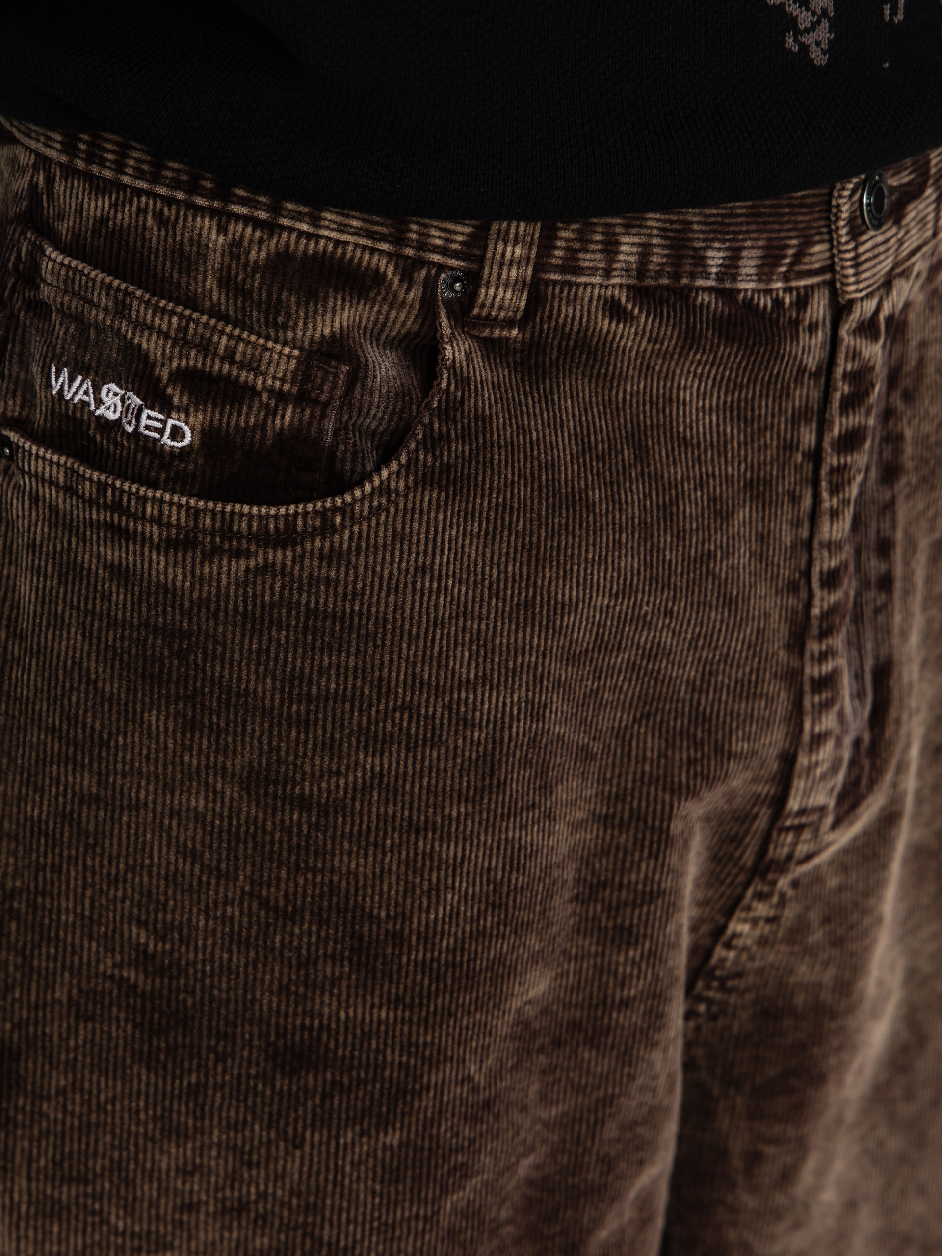 Панталони Wasted Paris Faded Corduroy Casper (faded brown)