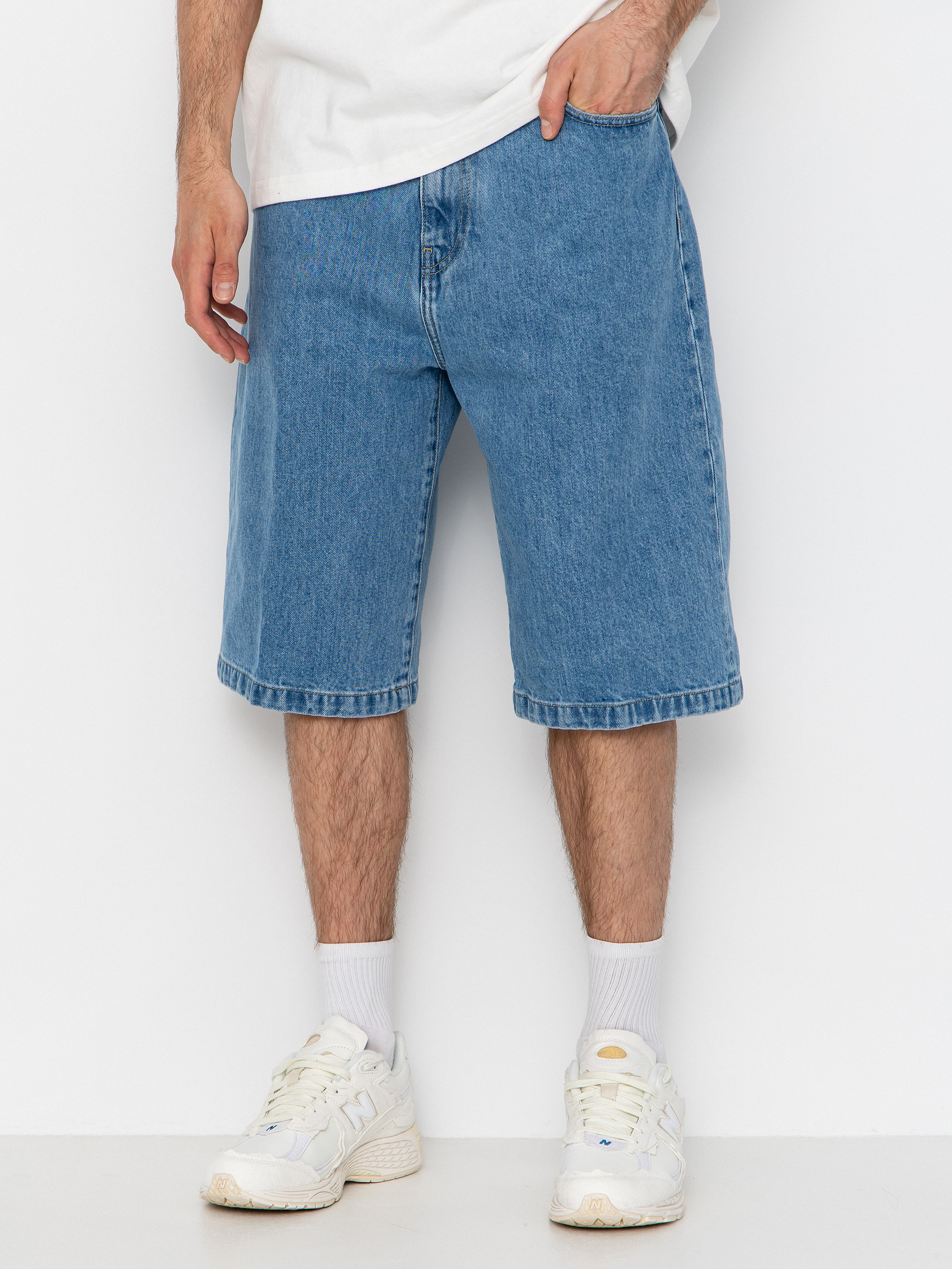 Къси панталони Carhartt WIP Langdon (blue stone bleached)