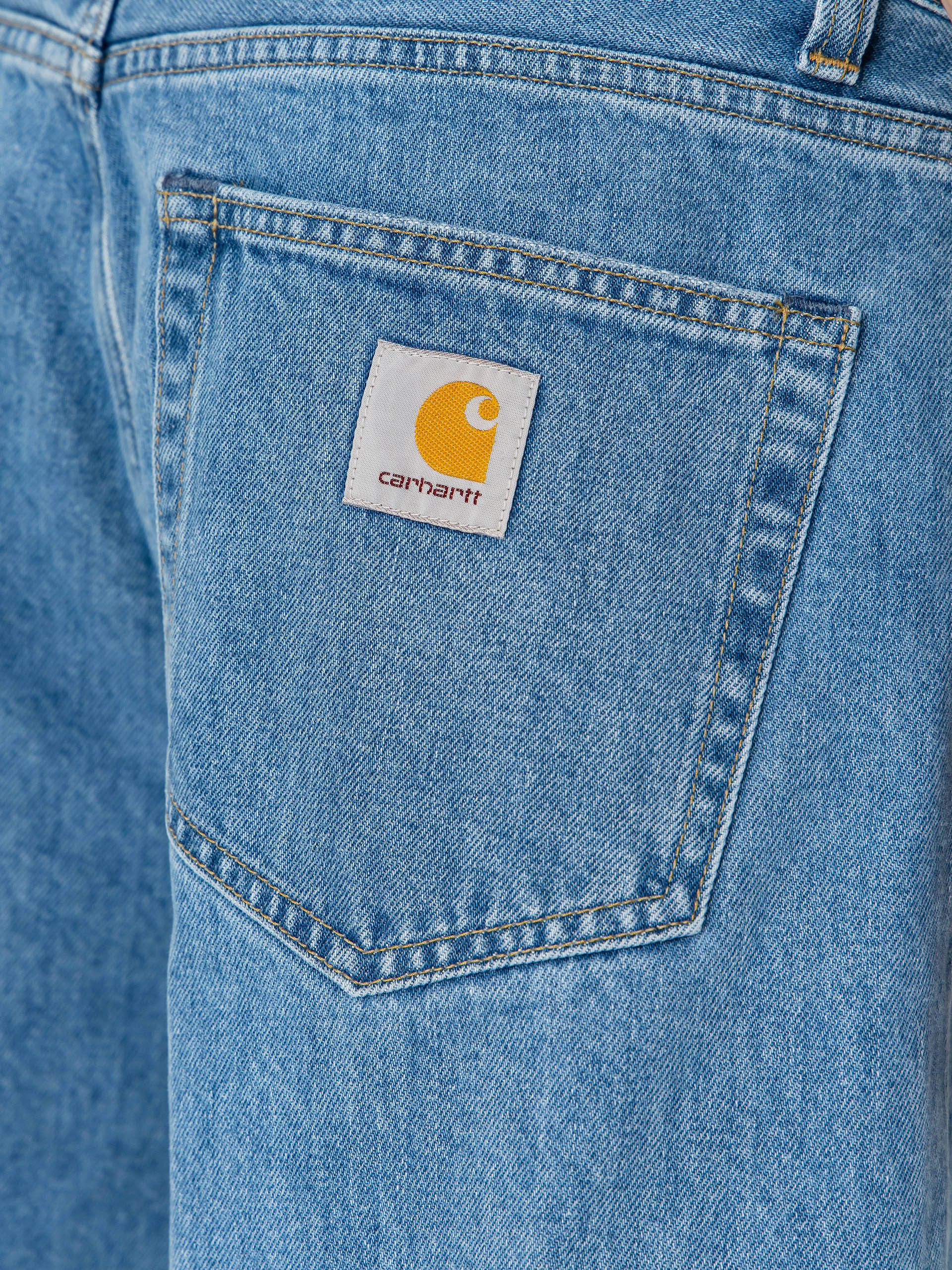 Къси панталони Carhartt WIP Langdon (blue stone bleached)
