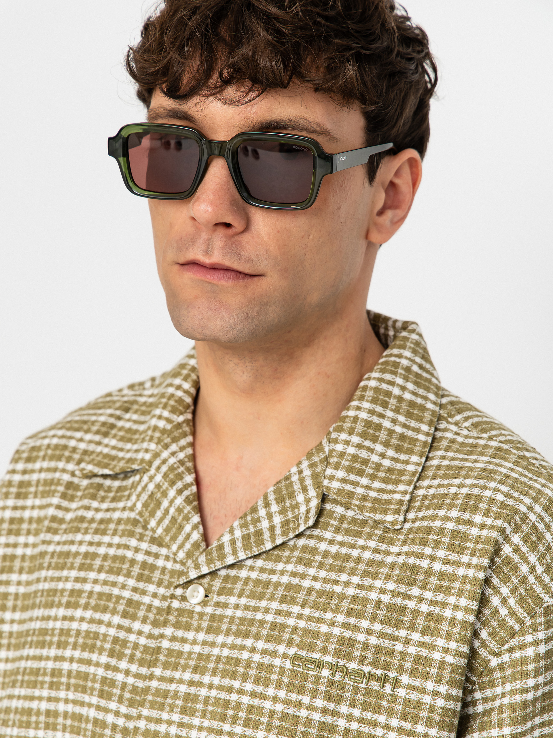 Риза Carhartt WIP Kander (kander check/snake)