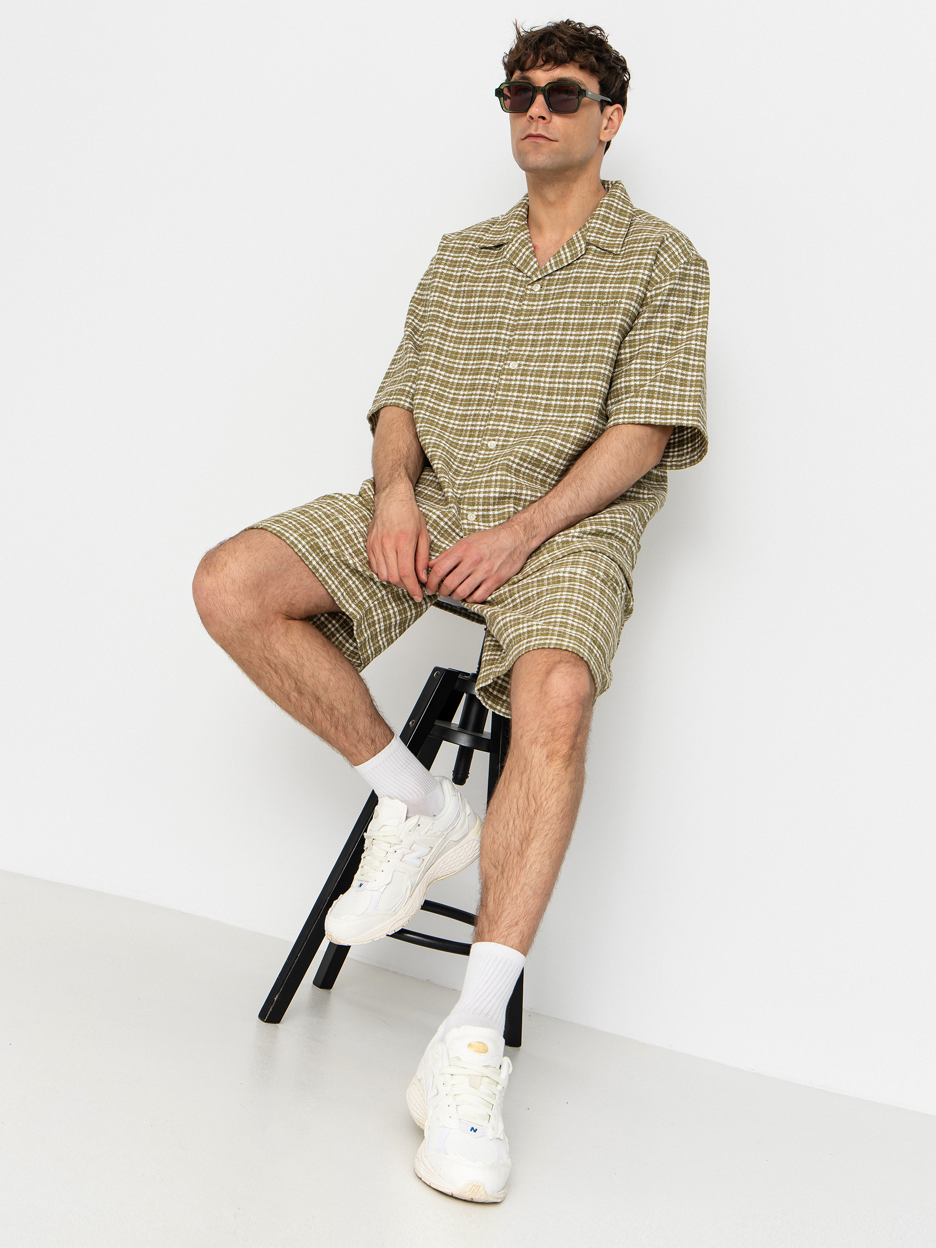 Риза Carhartt WIP Kander (kander check/snake)