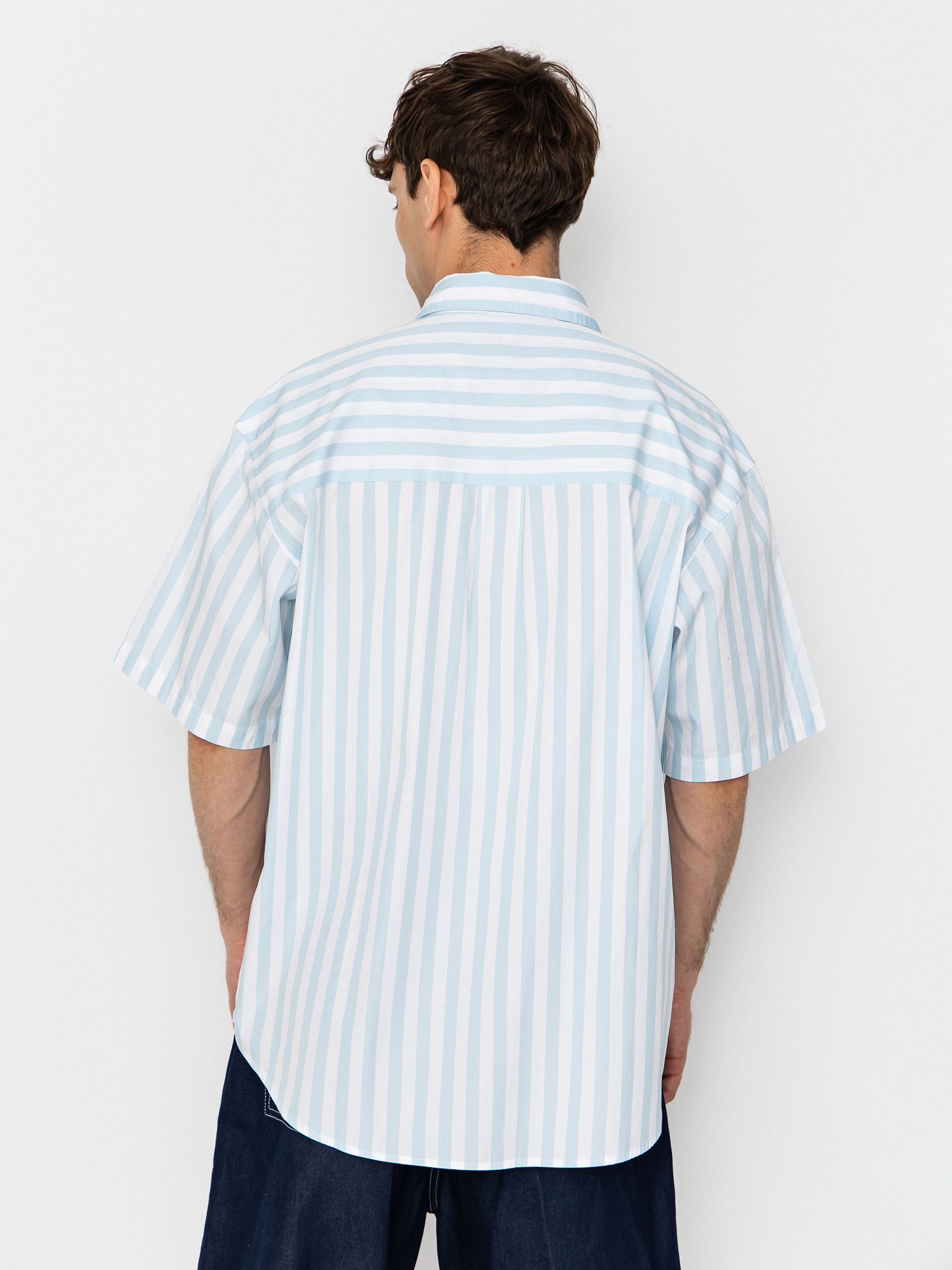 Риза Carhartt WIP Royce (royce stripe/icaria/white)