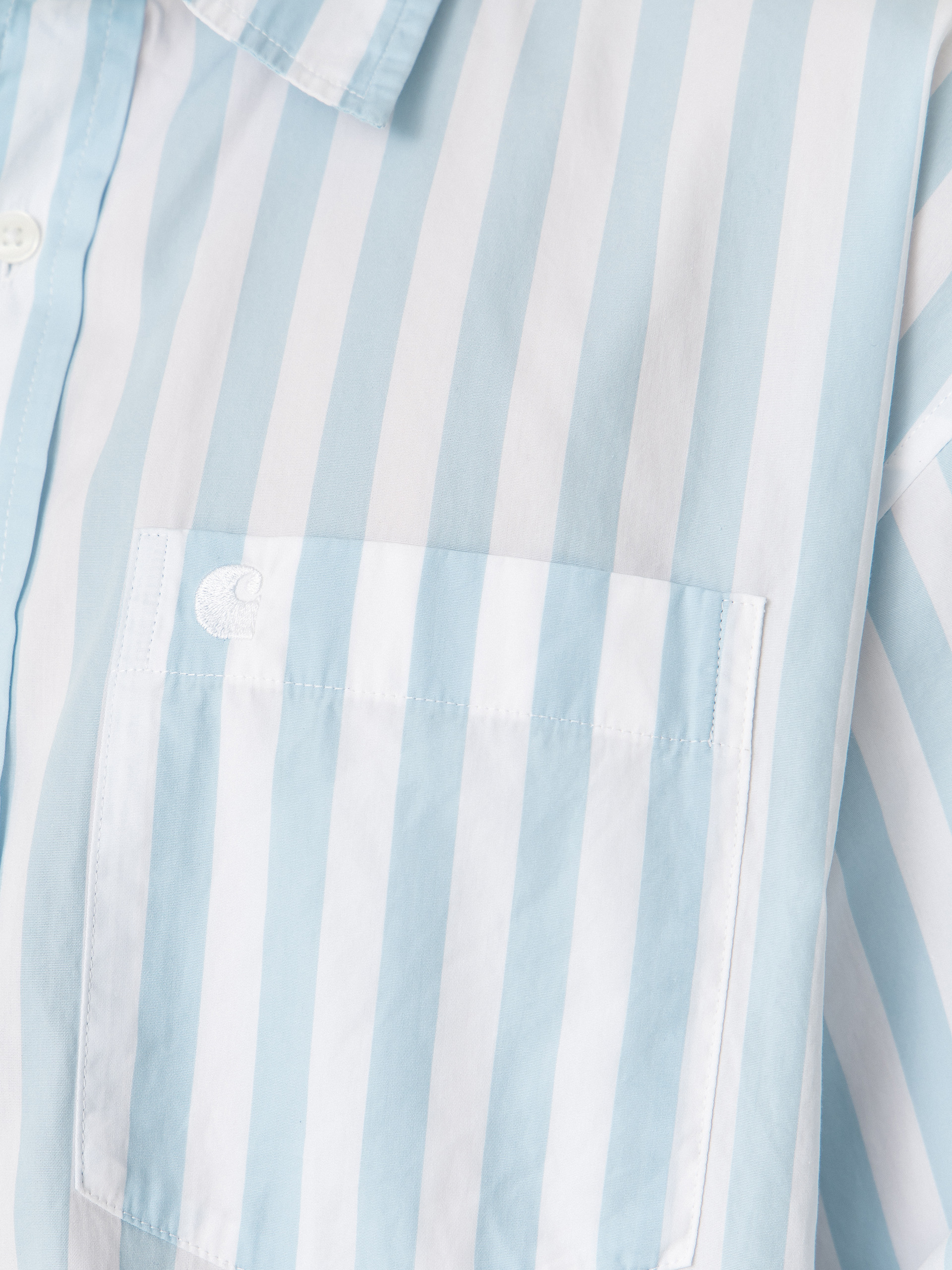 Риза Carhartt WIP Royce (royce stripe/icaria/white)