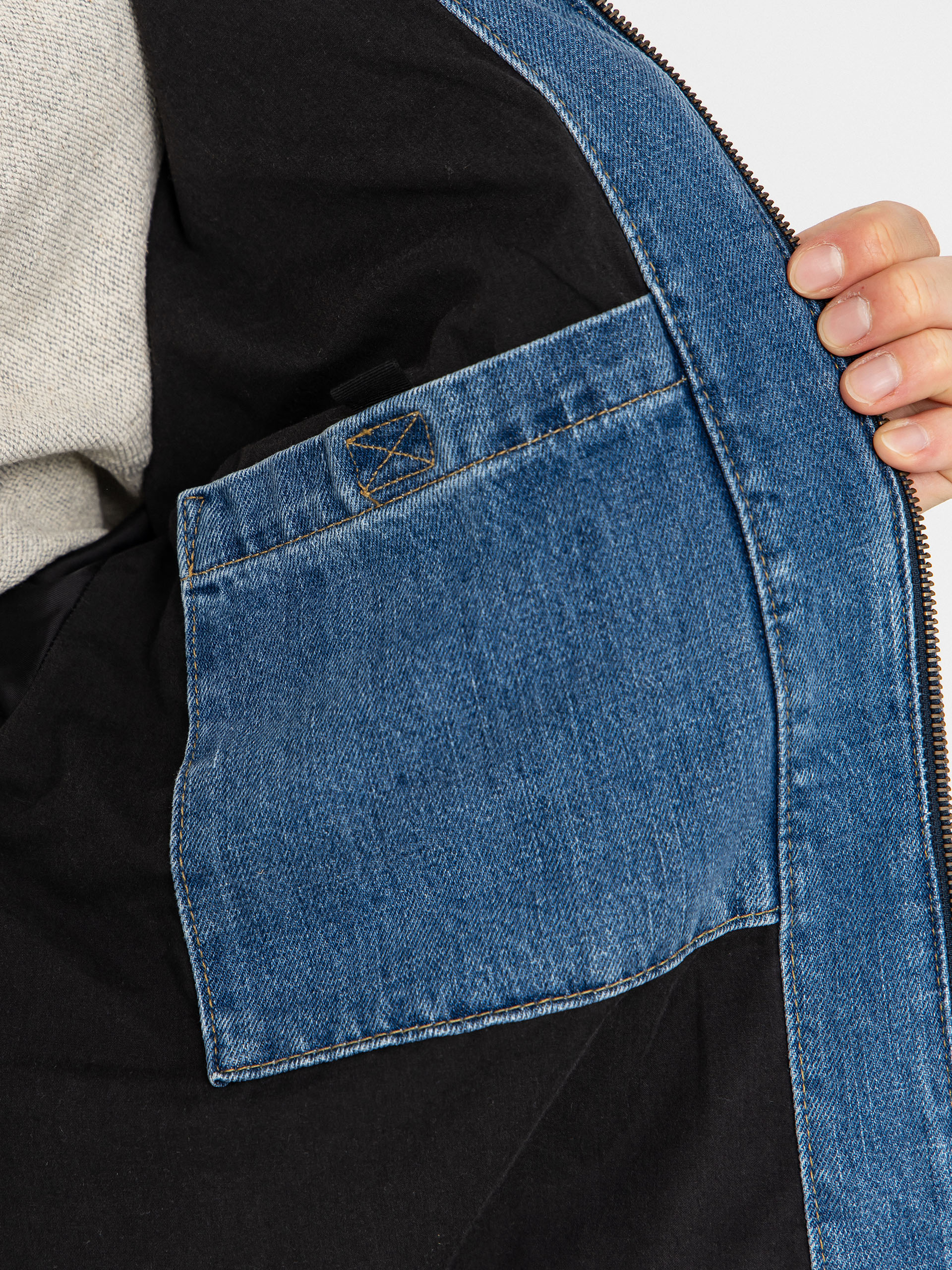 Яке Carhartt WIP OG Detroit (blue/dusty h brown)