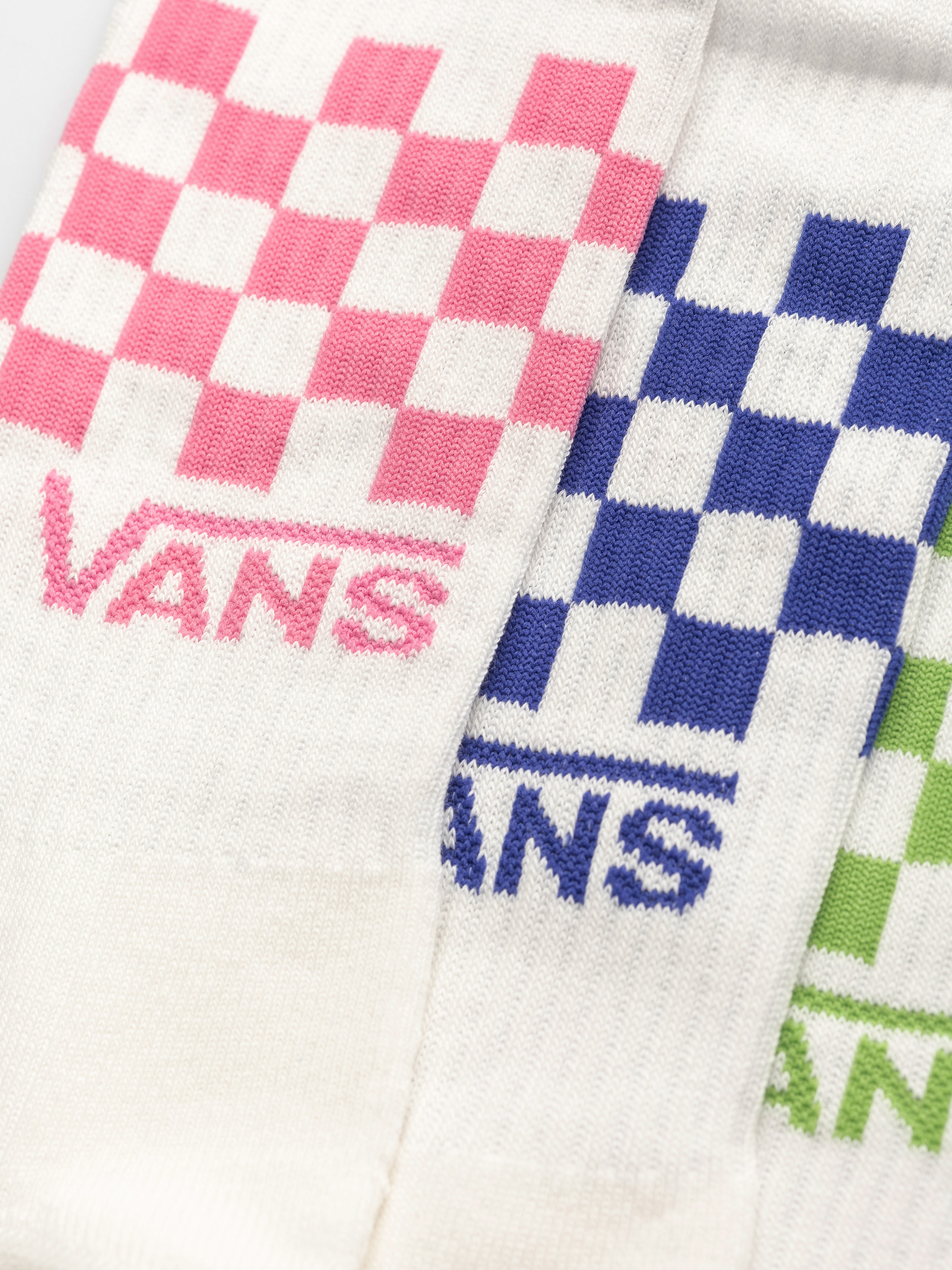 Чорапи Vans Classic Check Crew (pink fizz)