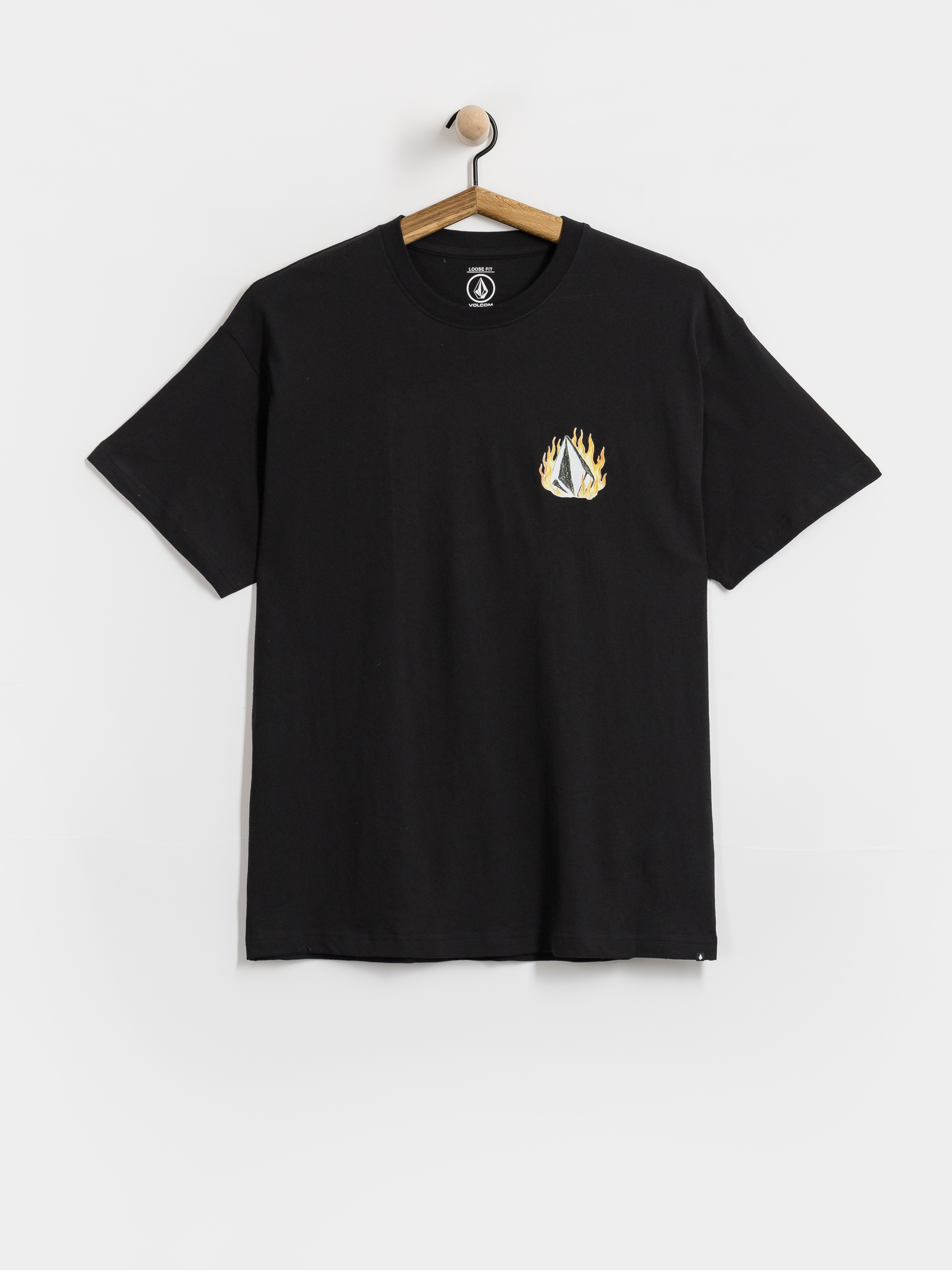 Тениска Volcom Double Fantasy Lse (black)