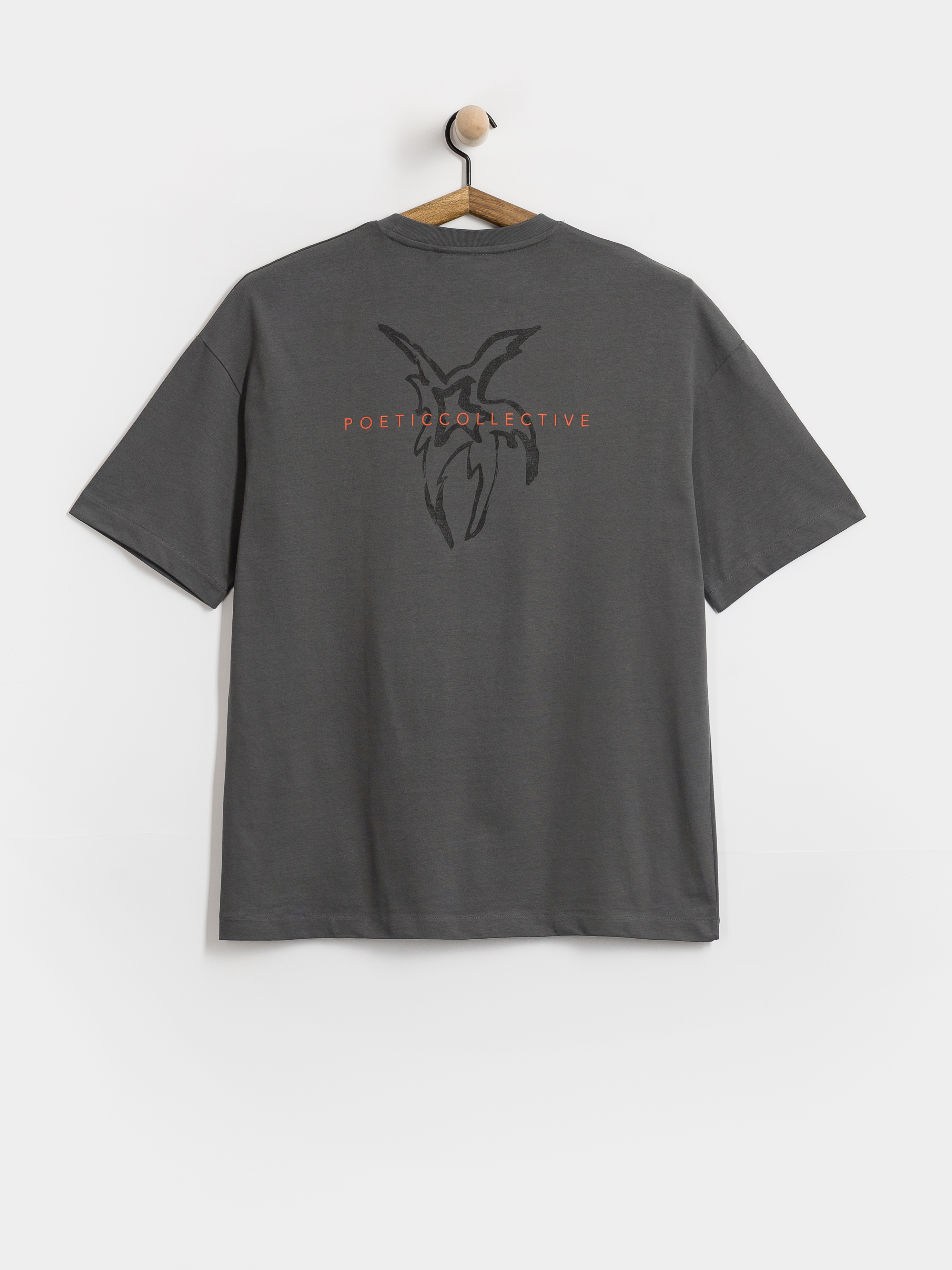 Тениска Poetic Collective Star (iron grey)