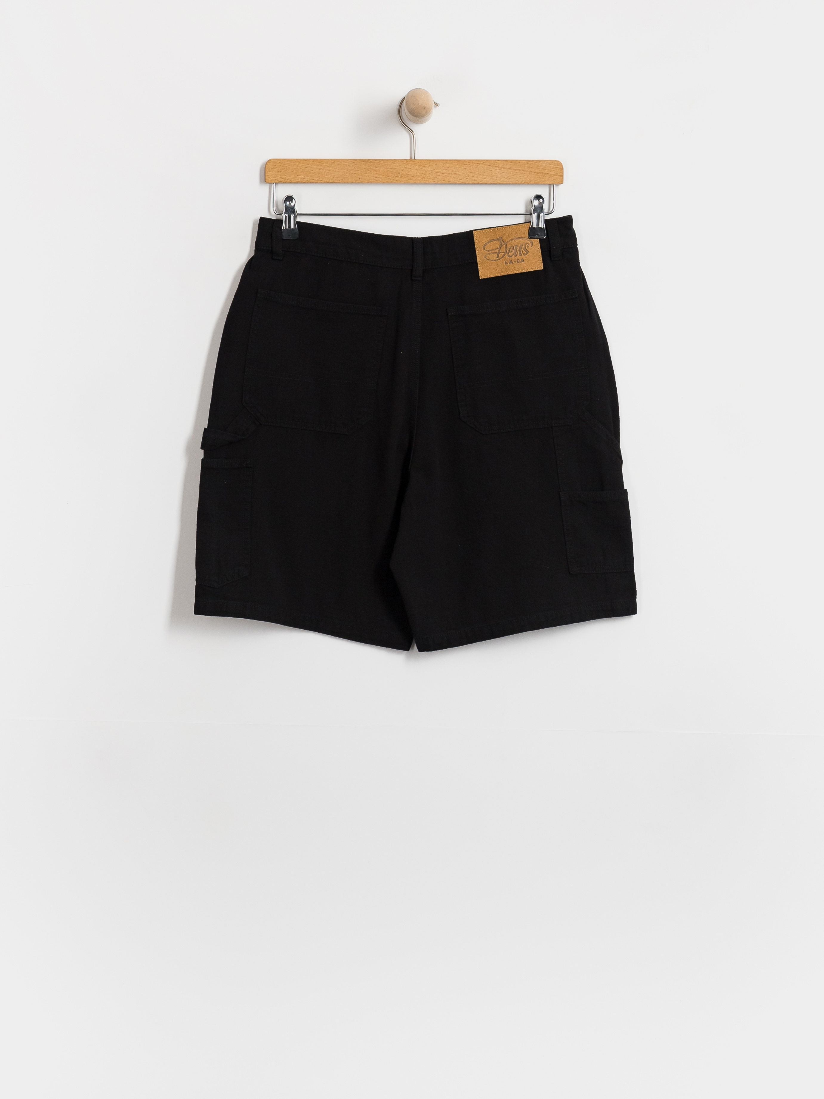Къси панталони Deus Ex Machina Big Fella Chambray (black)