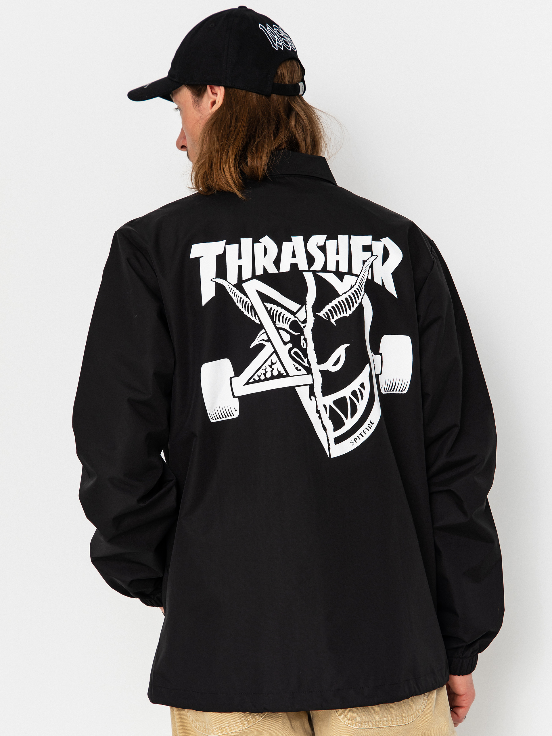 Яке Thrasher x Spitfire Thrash & Burn (black)