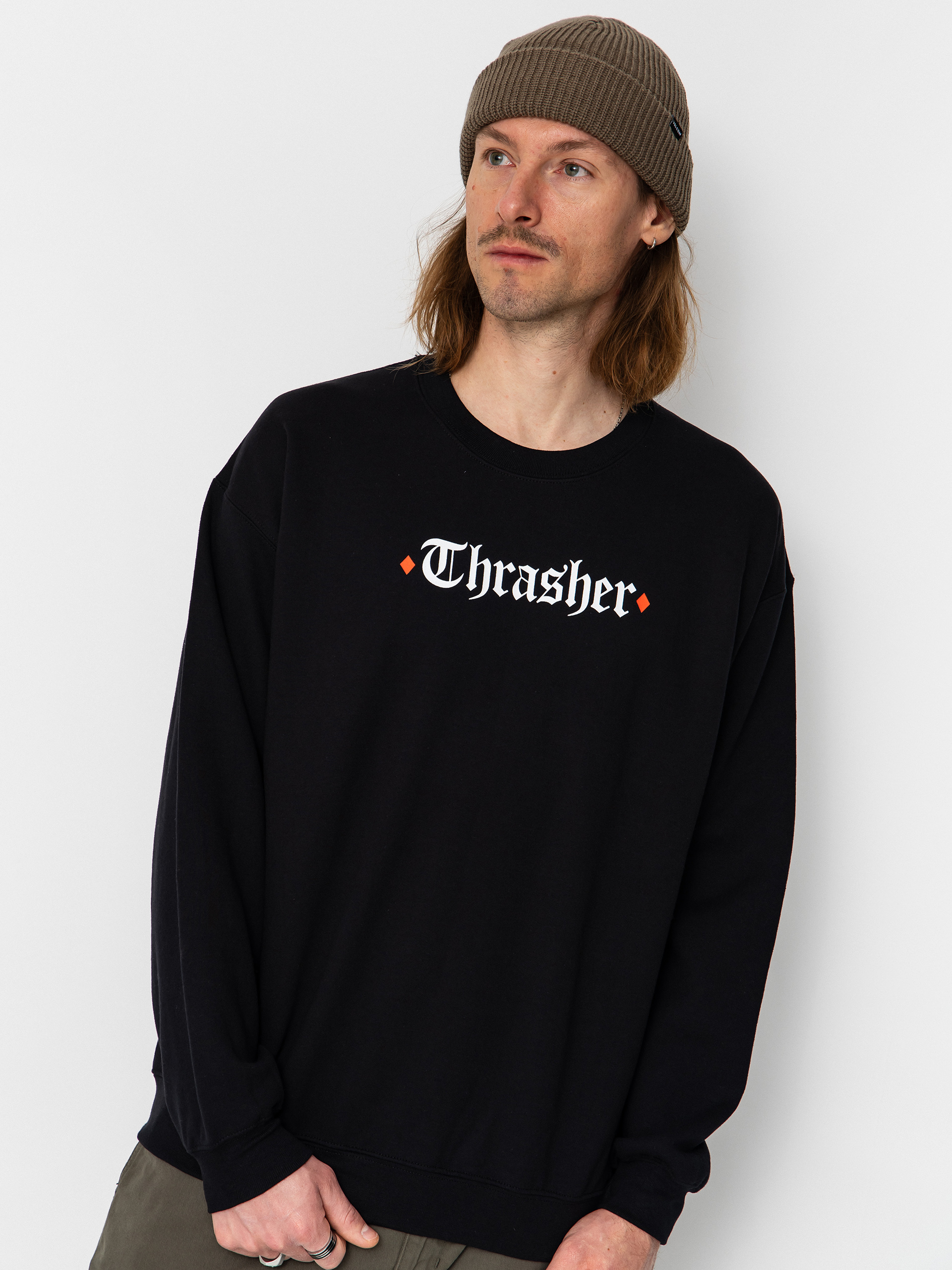 Суитшърт Thrasher x Spitfire The End Oath (black)