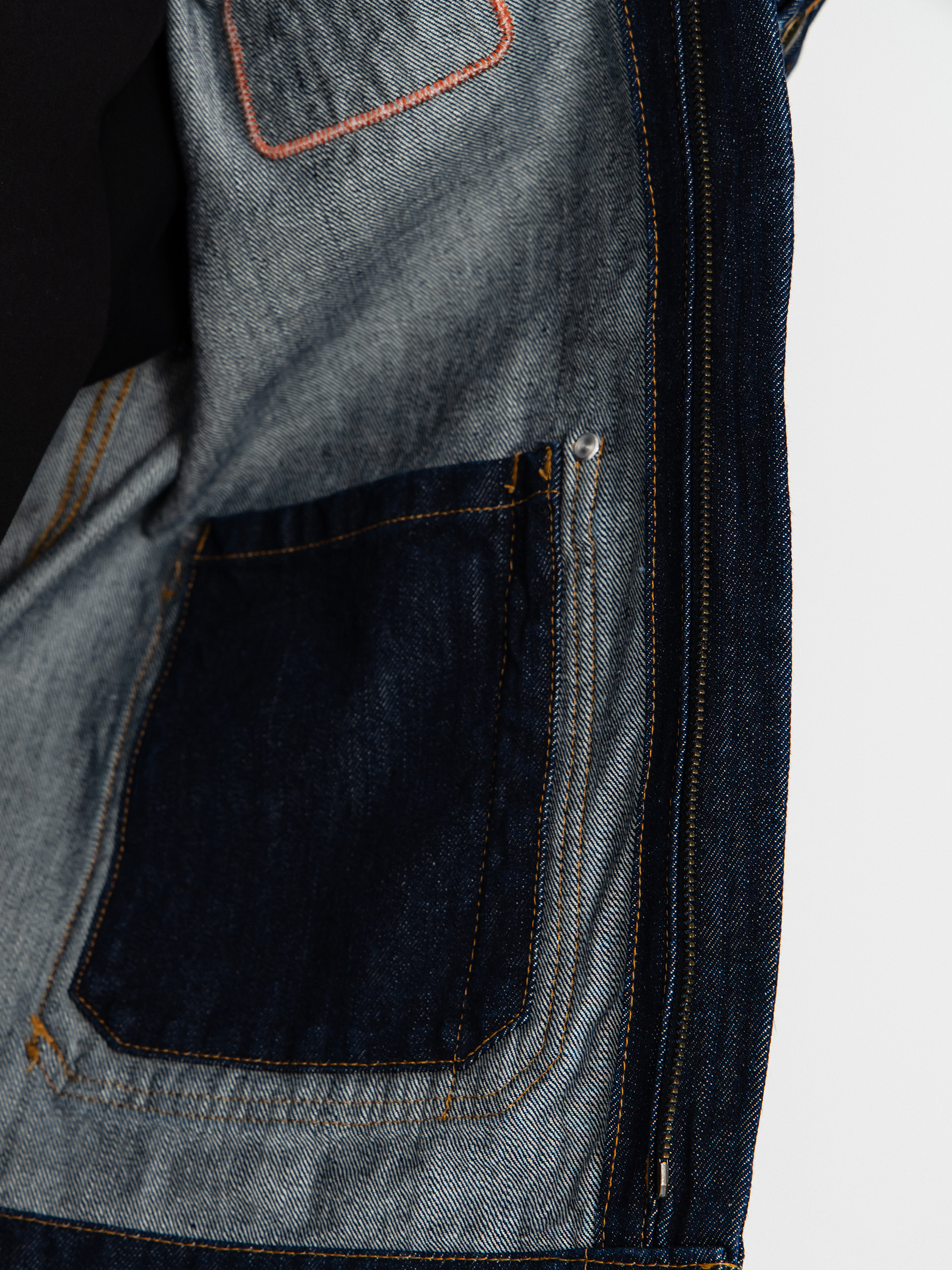 Яке Dickies X Harley Davidson Boxy Denim (rinsed indigo blue)