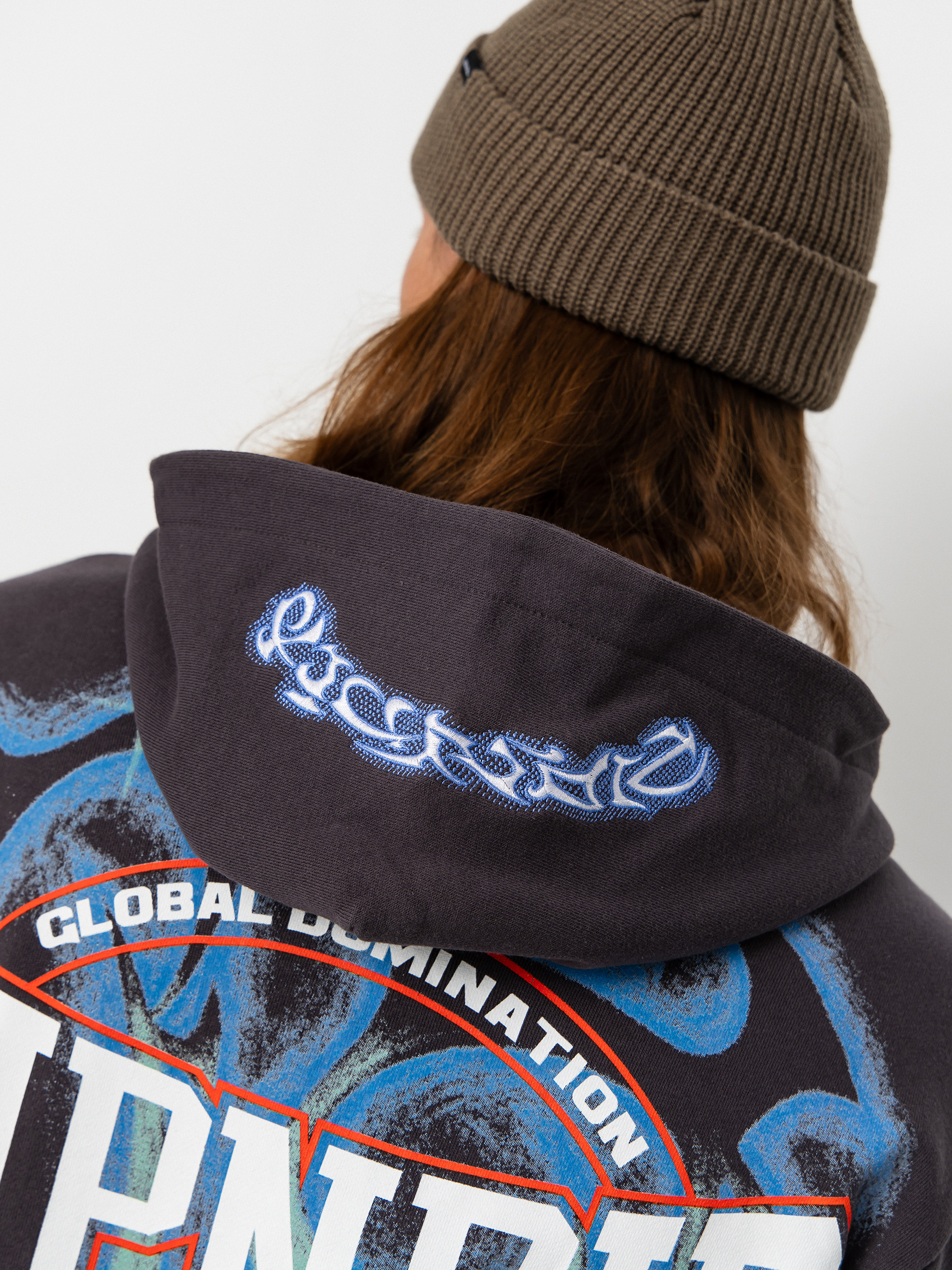 Суитшърт с качулка RipNDip Allure Zip HD (black)
