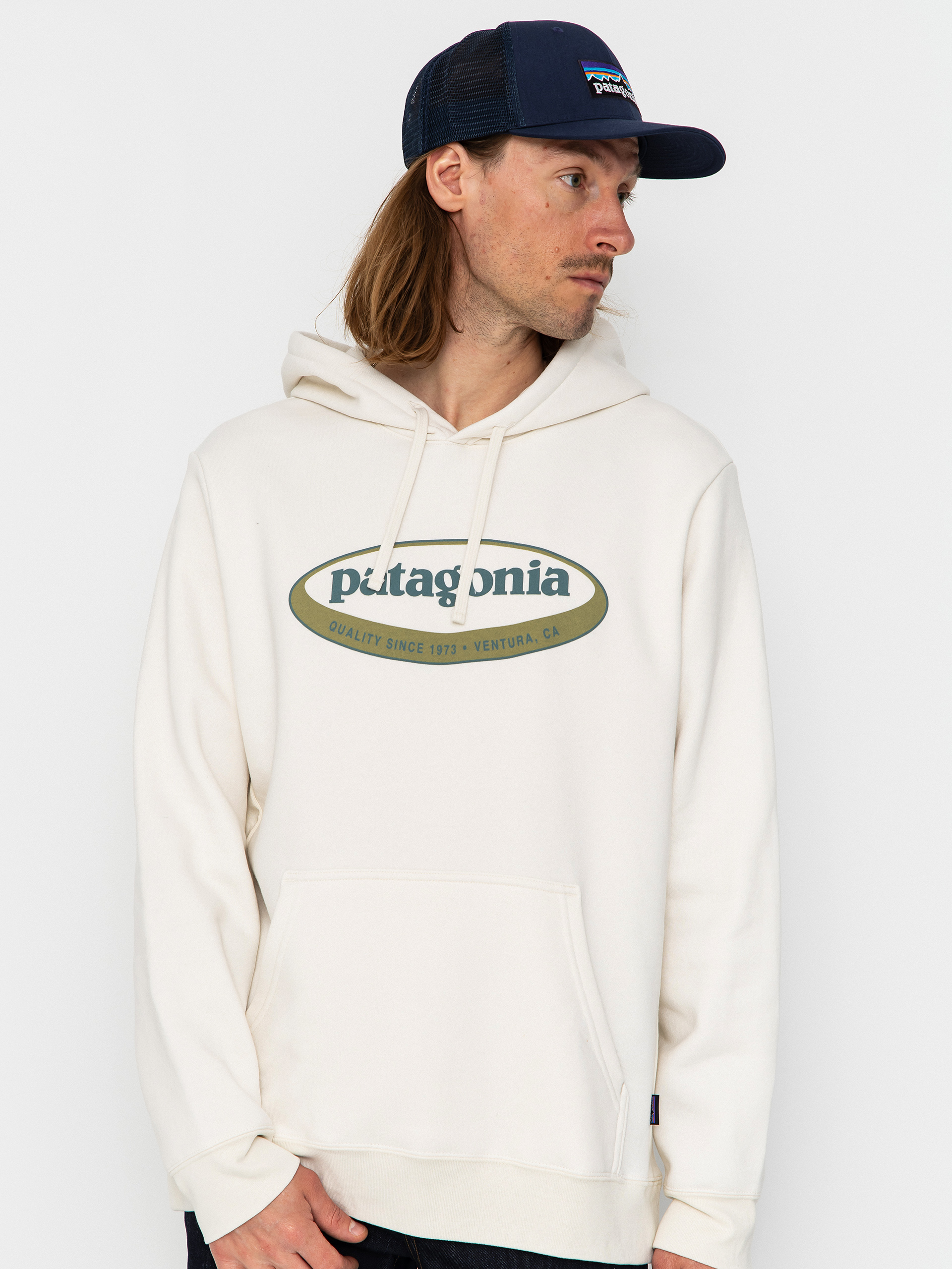 Суитшърт с качулка Patagonia 95 Oval Logo Uprisal HD