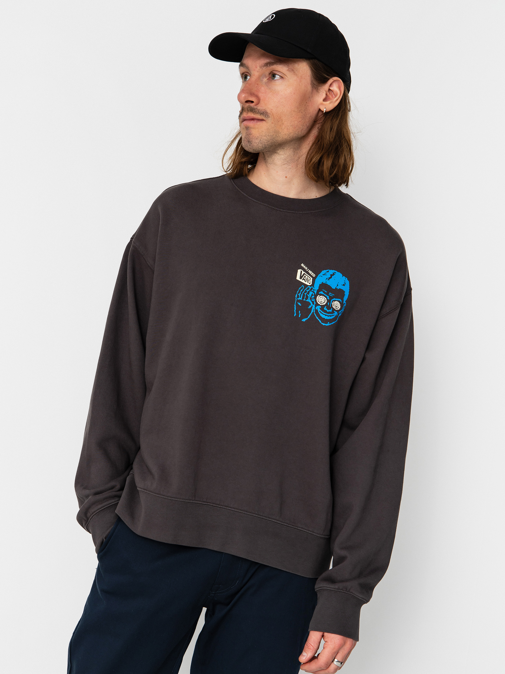 Суитшърт Vans Need Vans Crew (black)