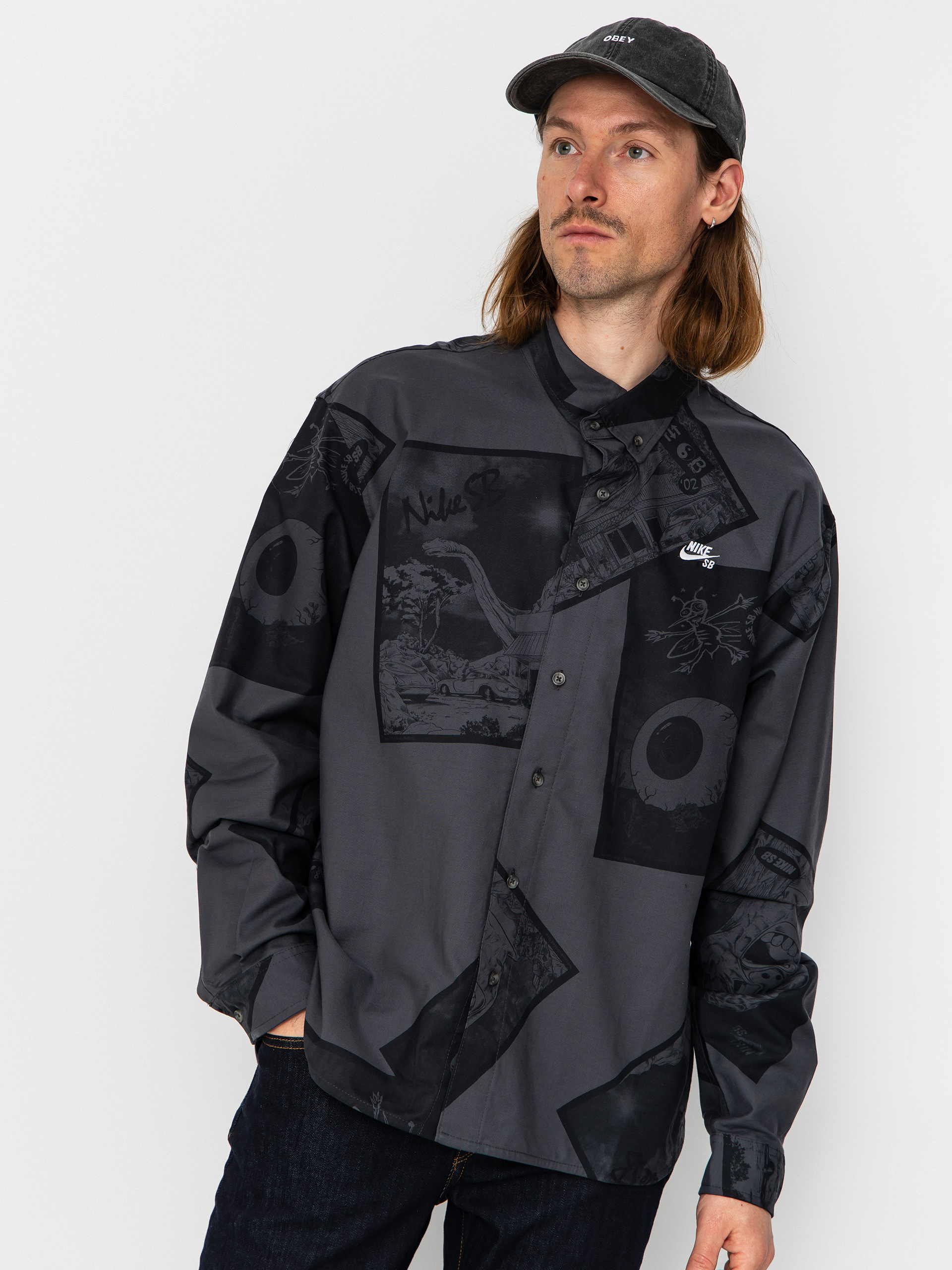 Риза Nike SB Nike SB (anthracite)