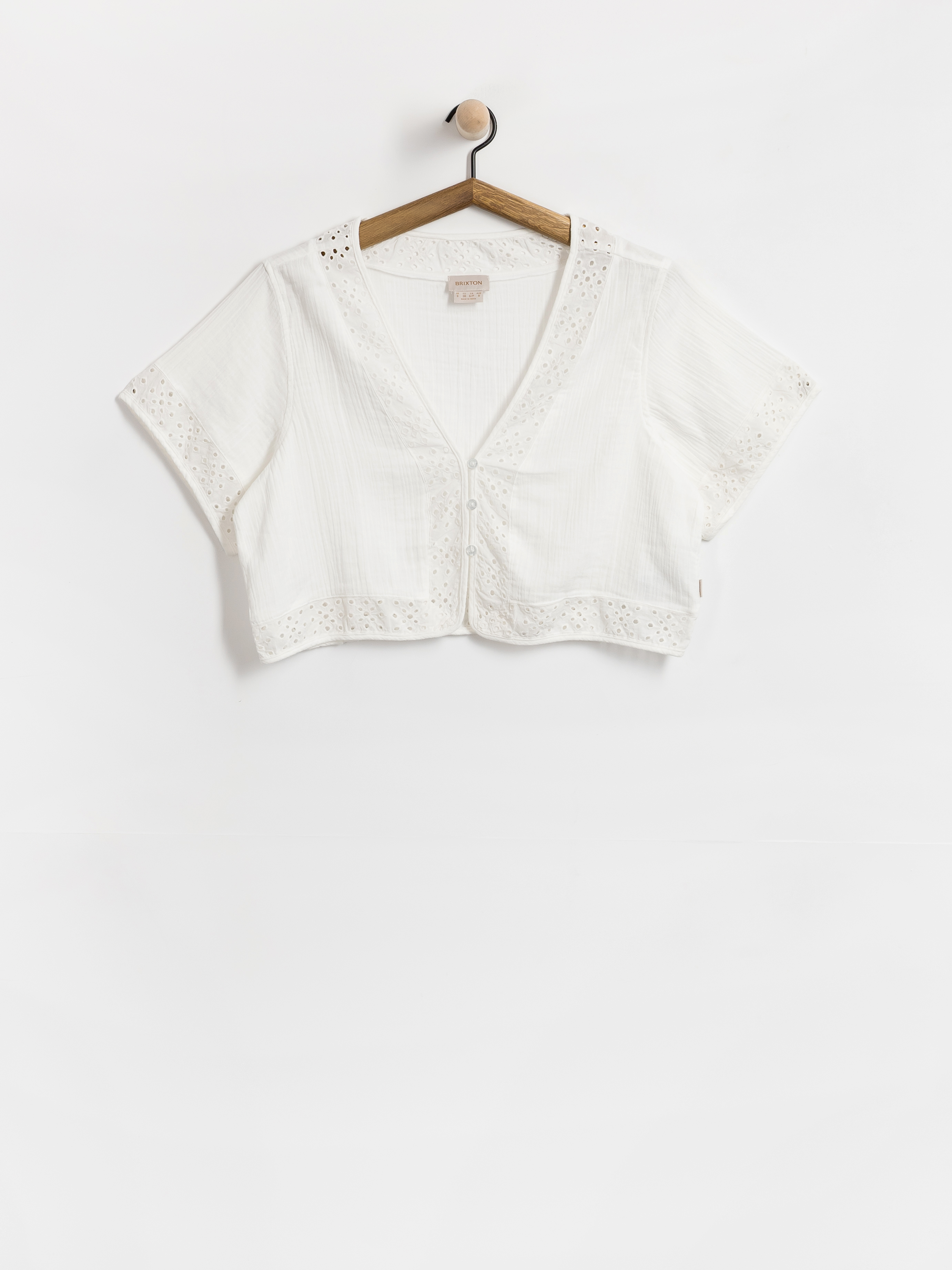 Риза Brixton Seaside Eyelet Top Wmn