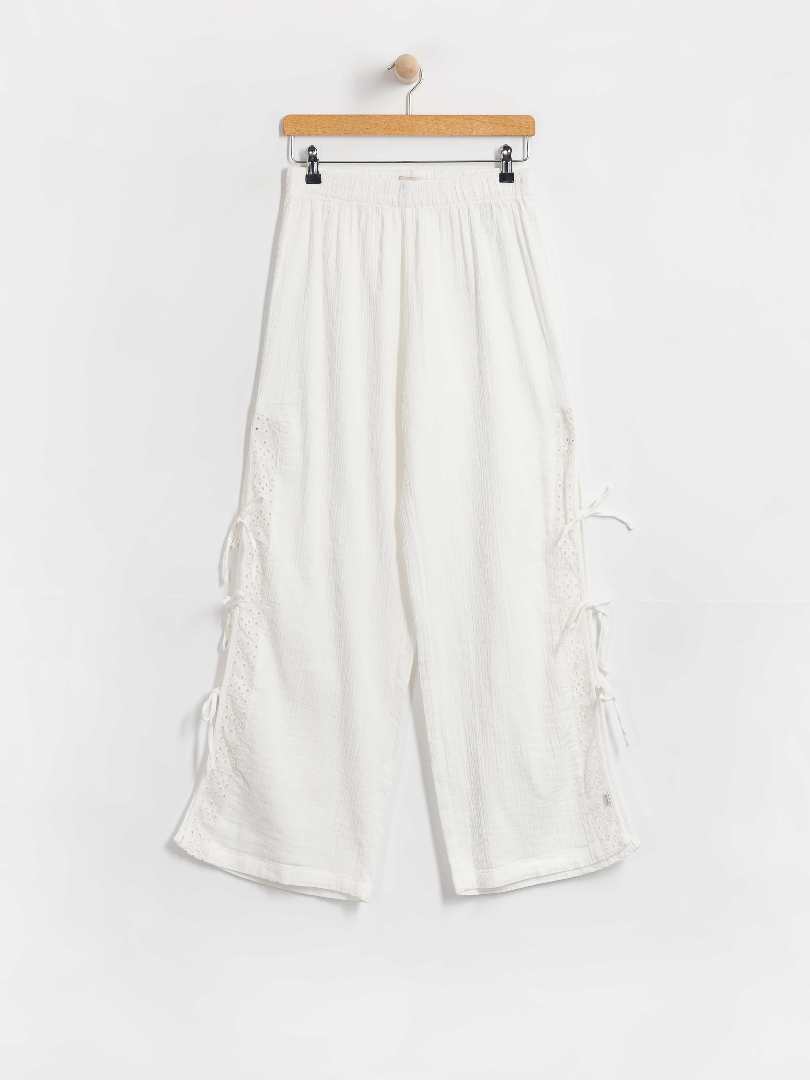 Панталони Brixton Seaside Eyelet Wide Leg Wmn