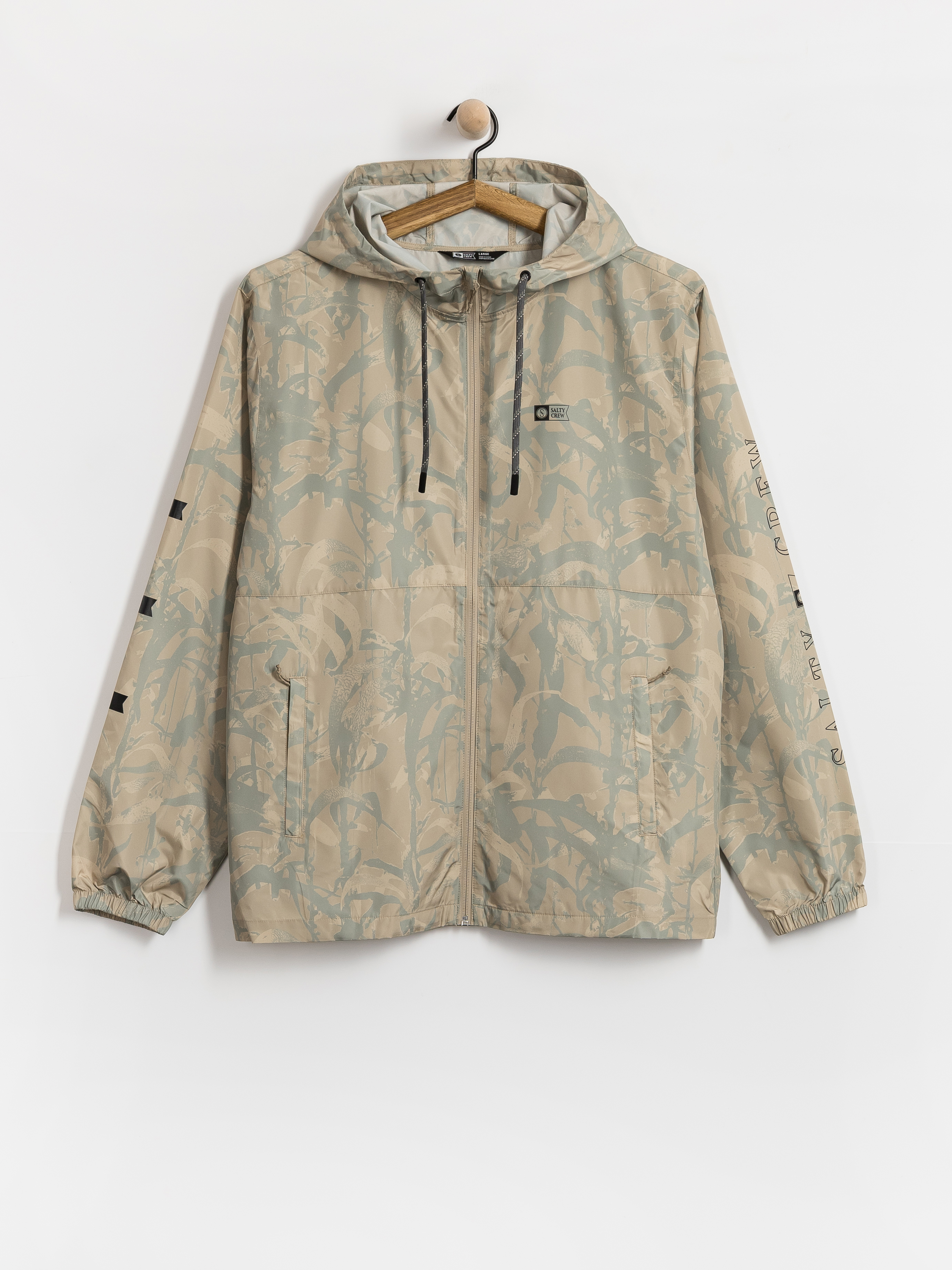 Яке Salty Crew Surface Windbreaker (light camo)