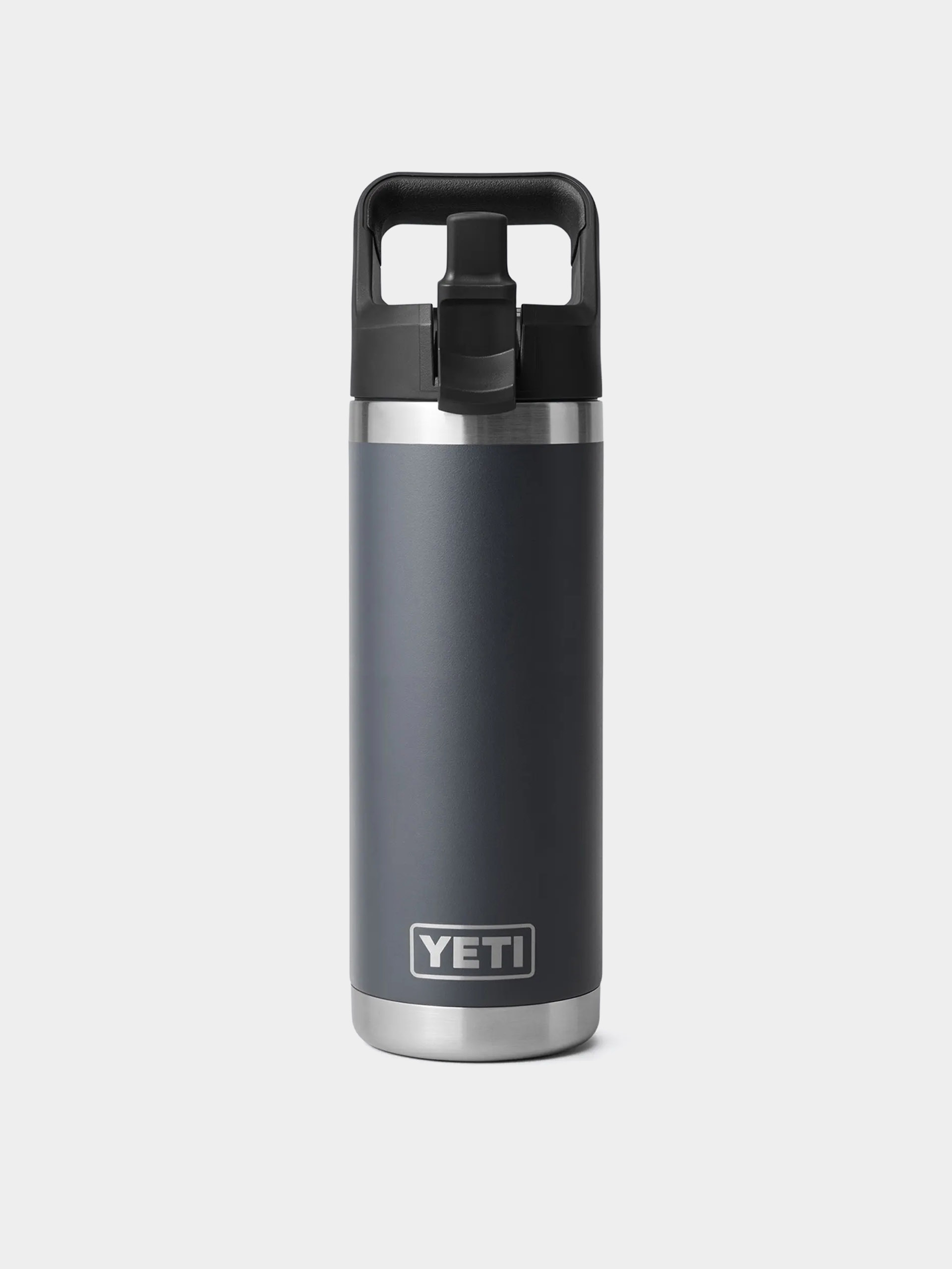 Бутилка YETI Rambler 532mlStraw (charcoal)
