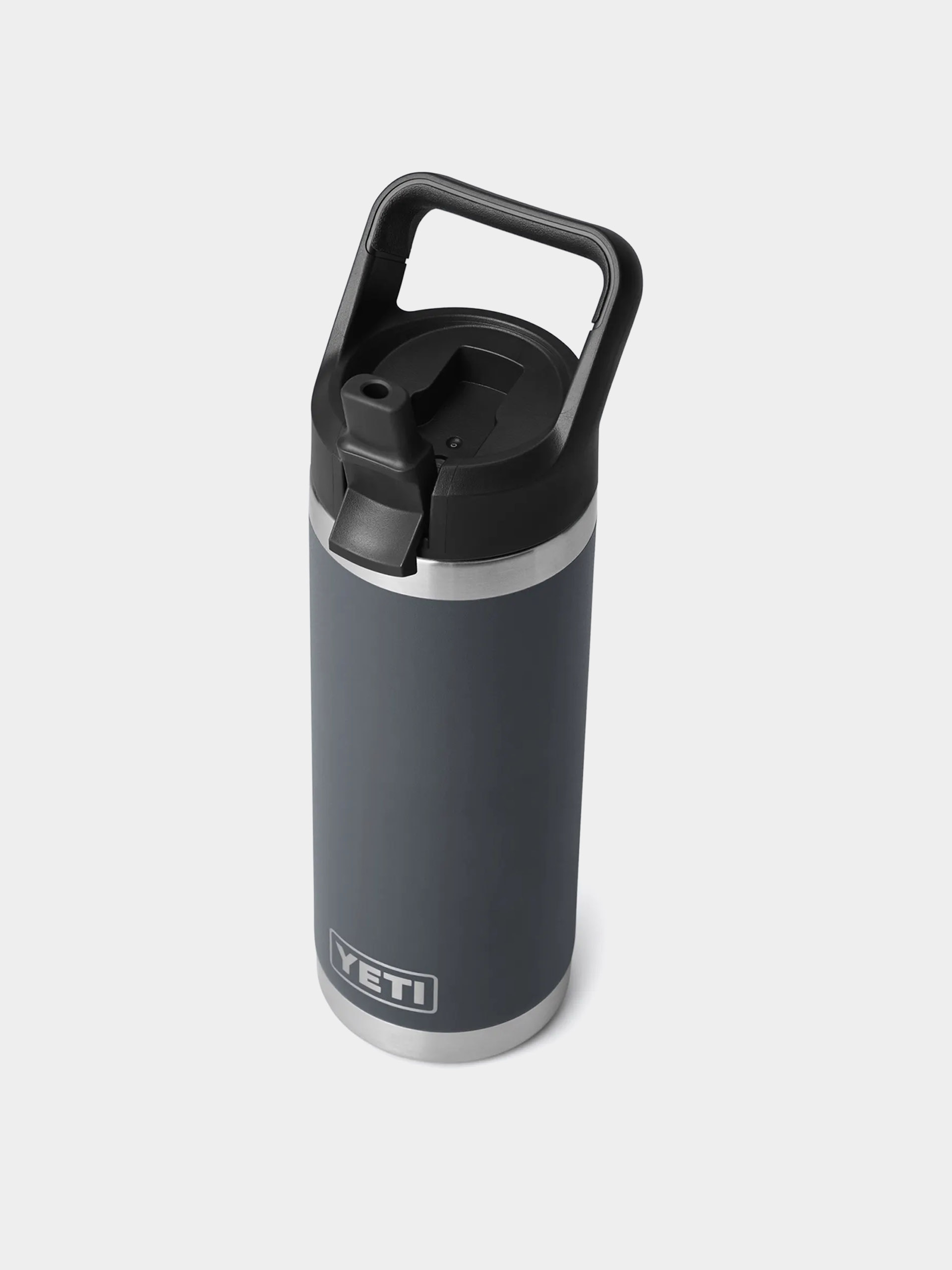 Бутилка YETI Rambler 532mlStraw (charcoal)