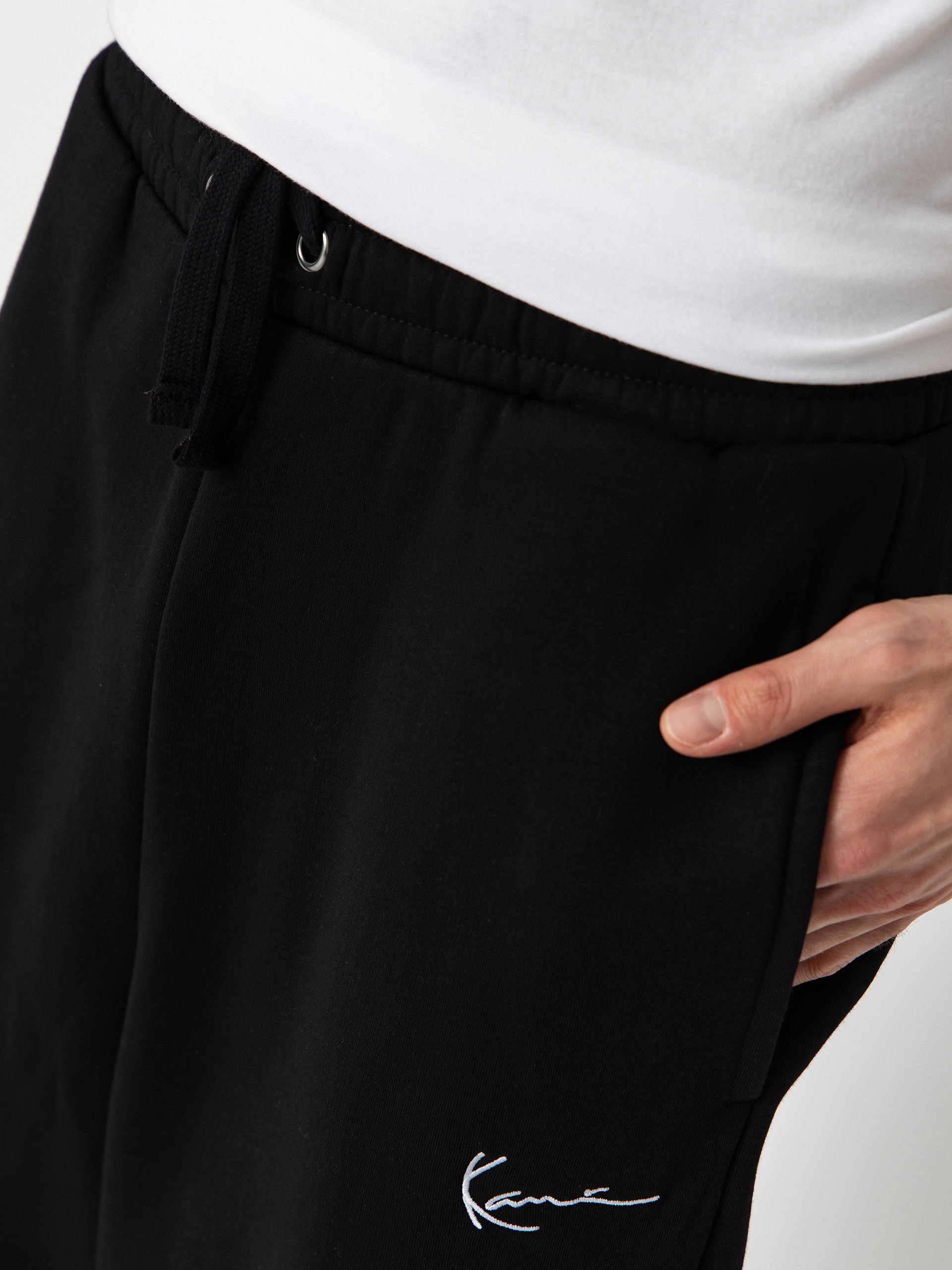 Панталони Karl Kani Small Signature Essential Regular (black)