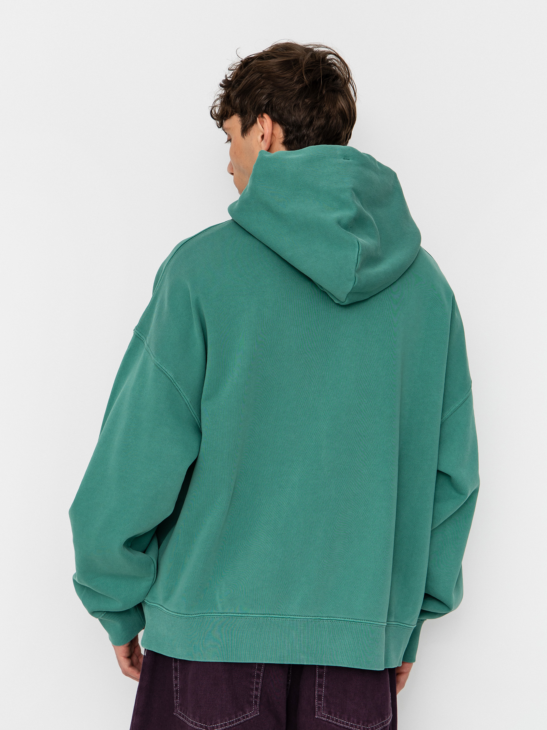 Суитшърт с качулка Carhartt WIP Benton ZHD (lily)