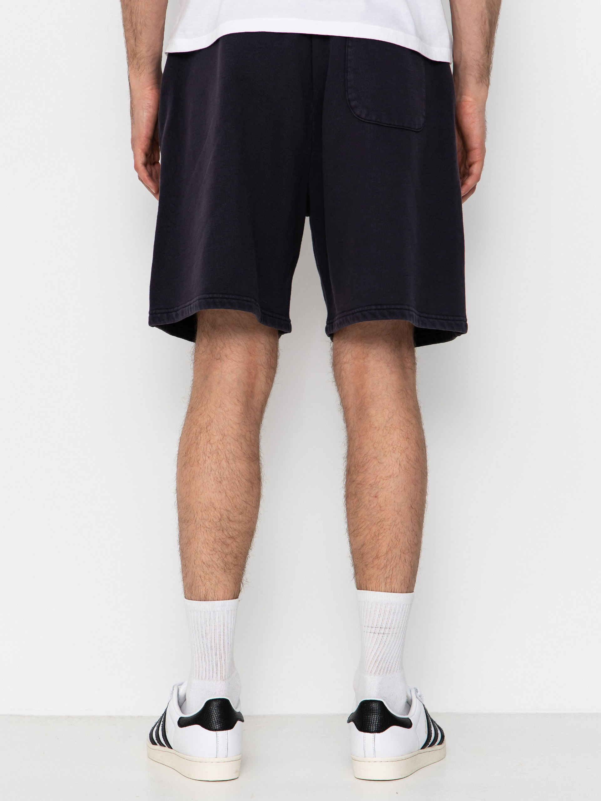Къси панталони Deus Ex Machina Shield Garment Dyed Track (black)