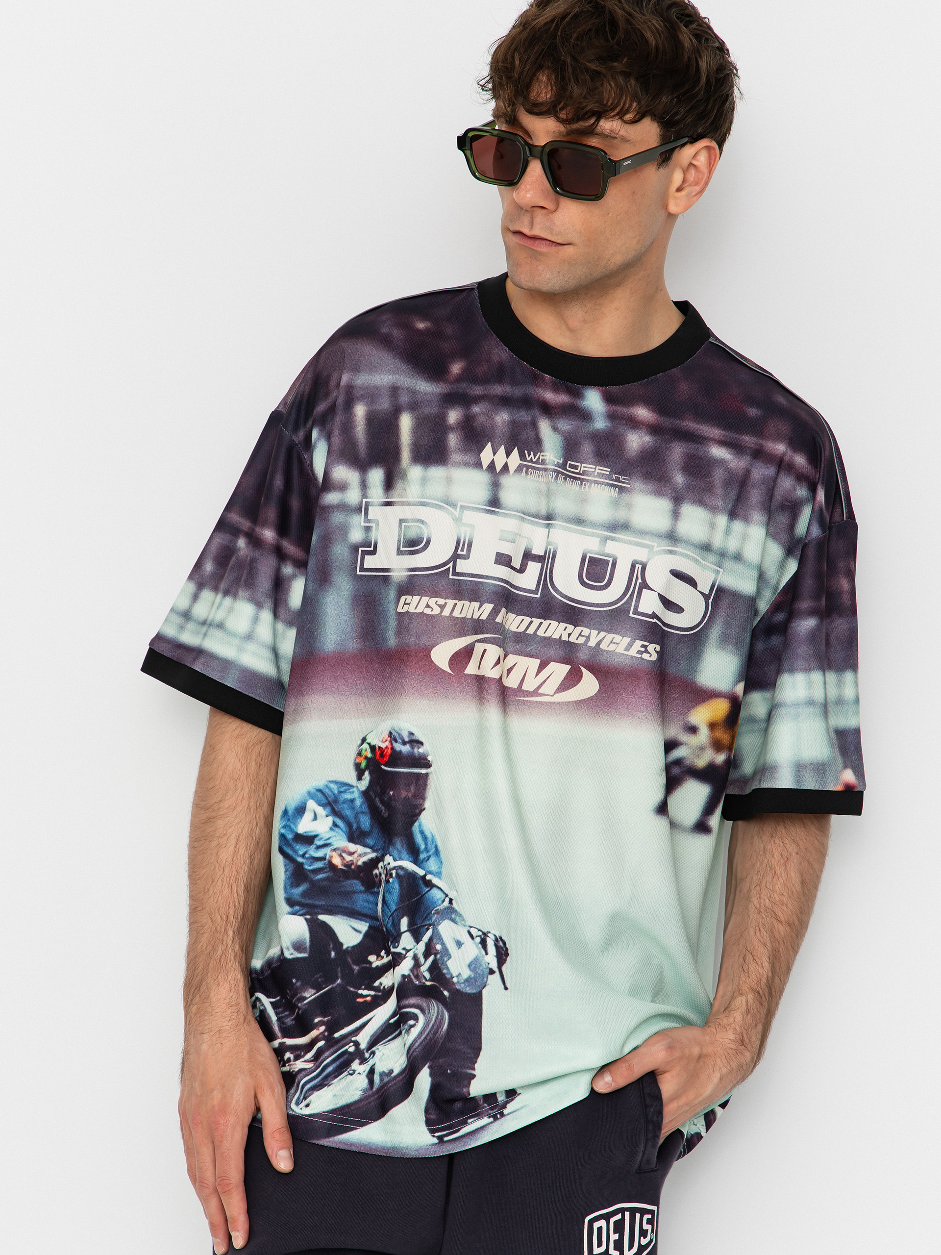 Тениска Deus Ex Machina Enduro Photo Ss Jersey (brown)