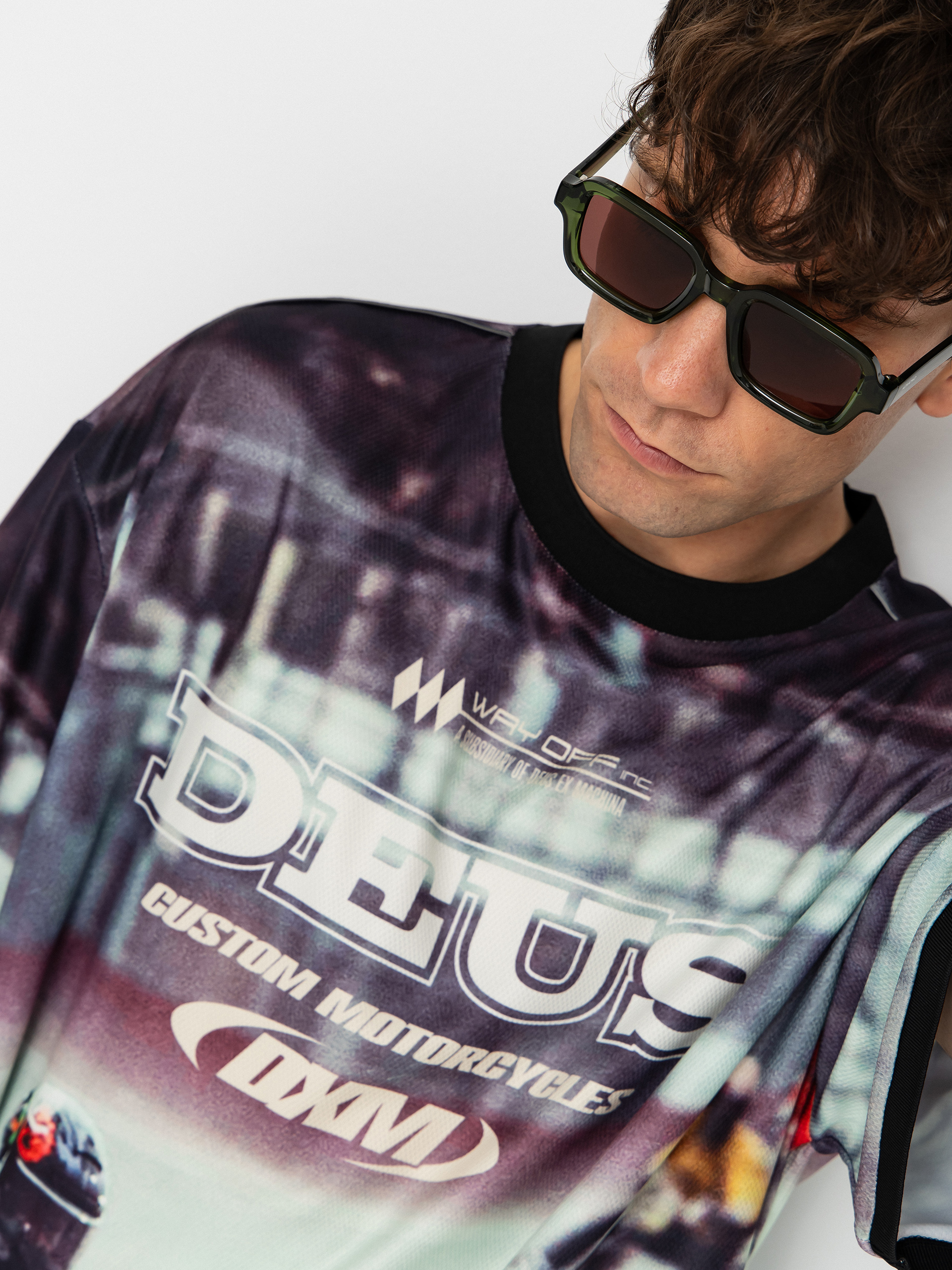 Тениска Deus Ex Machina Enduro Photo Ss Jersey (brown)