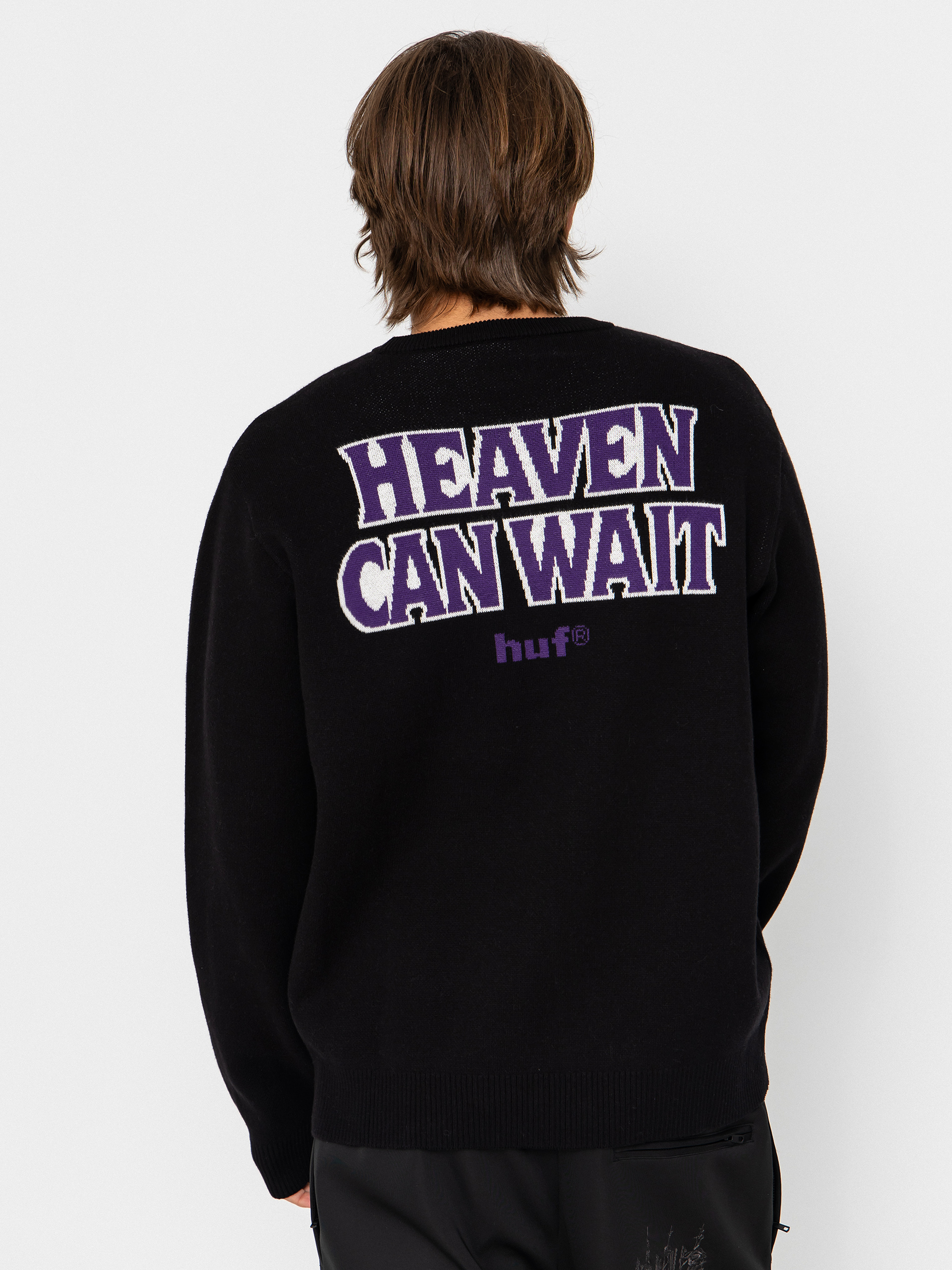 Пуловер HUF Heaven Can Wait (black)