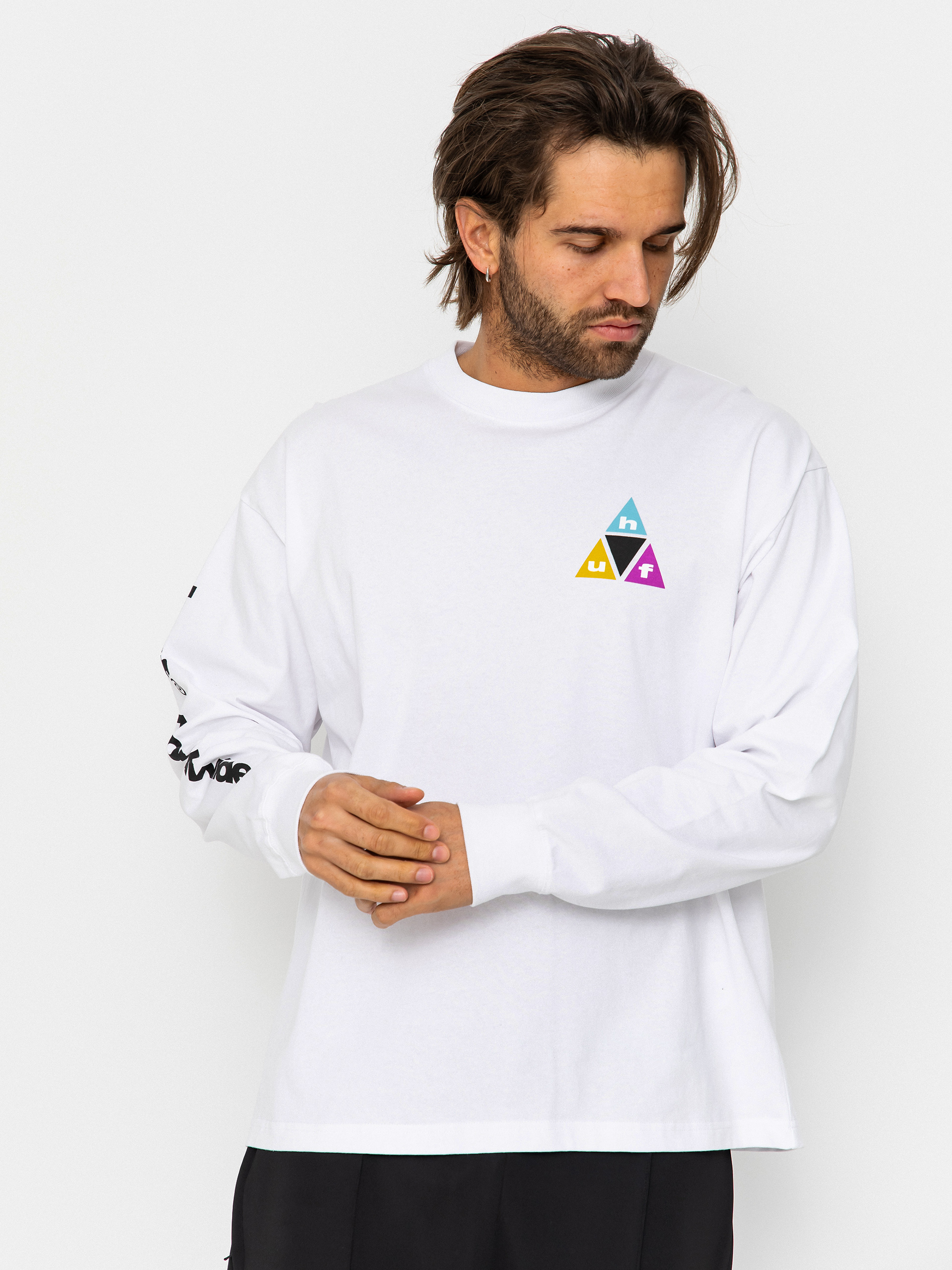 Блуза HUF Prism Tt (white)