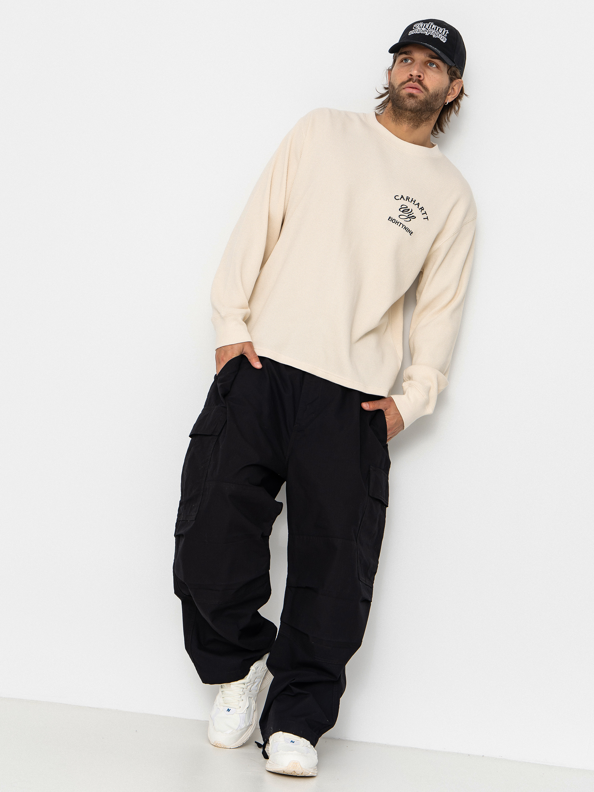 Блуза Carhartt WIP Eightynine Waffle (natural/black)