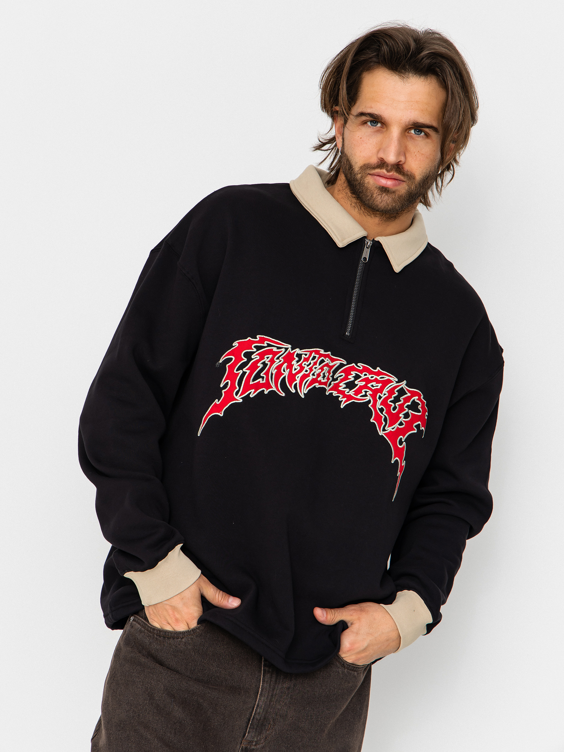 Суитшърт Santa Cruz Out Of Time Strip 1/4 Zip