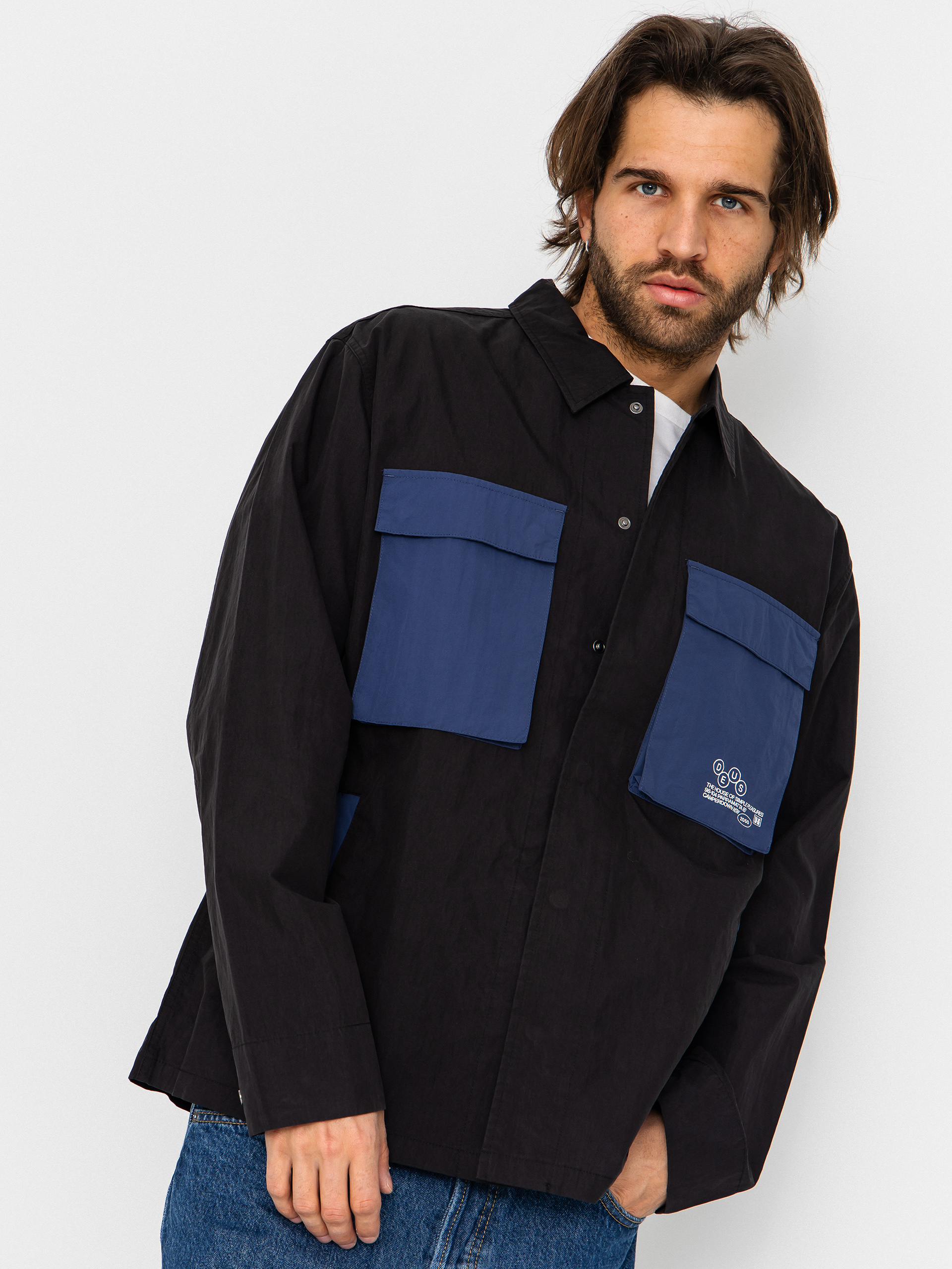 Риза Deus Ex Machina Tommy Surf (black)