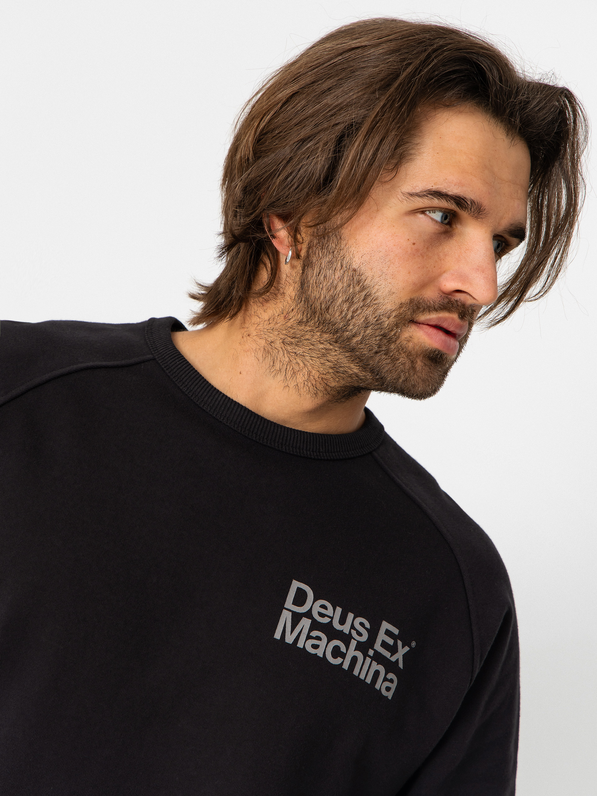 Суитшърт Deus Ex Machina Plenty Good Crew (black)