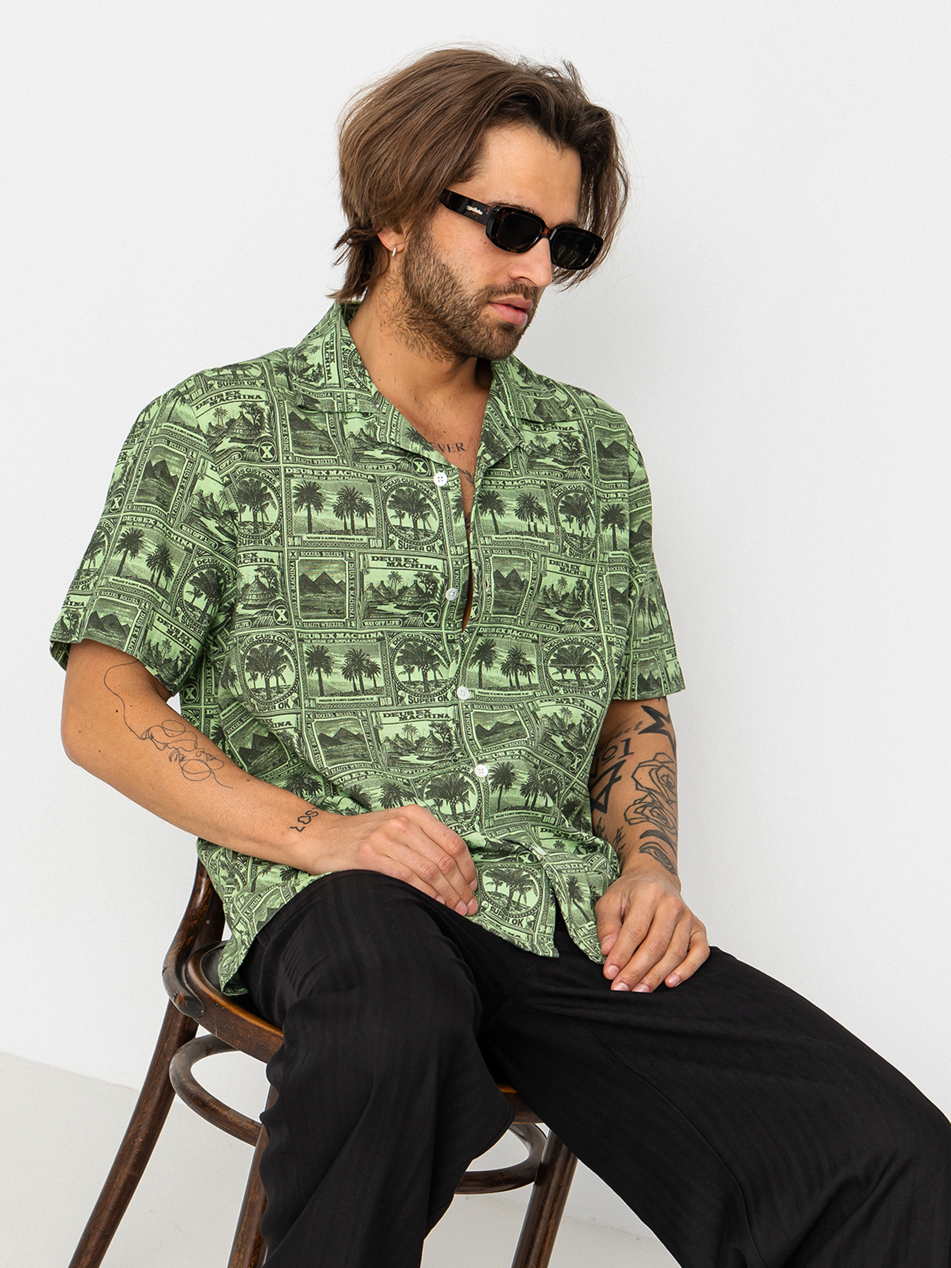 Риза Deus Ex Machina Mail Man (green)