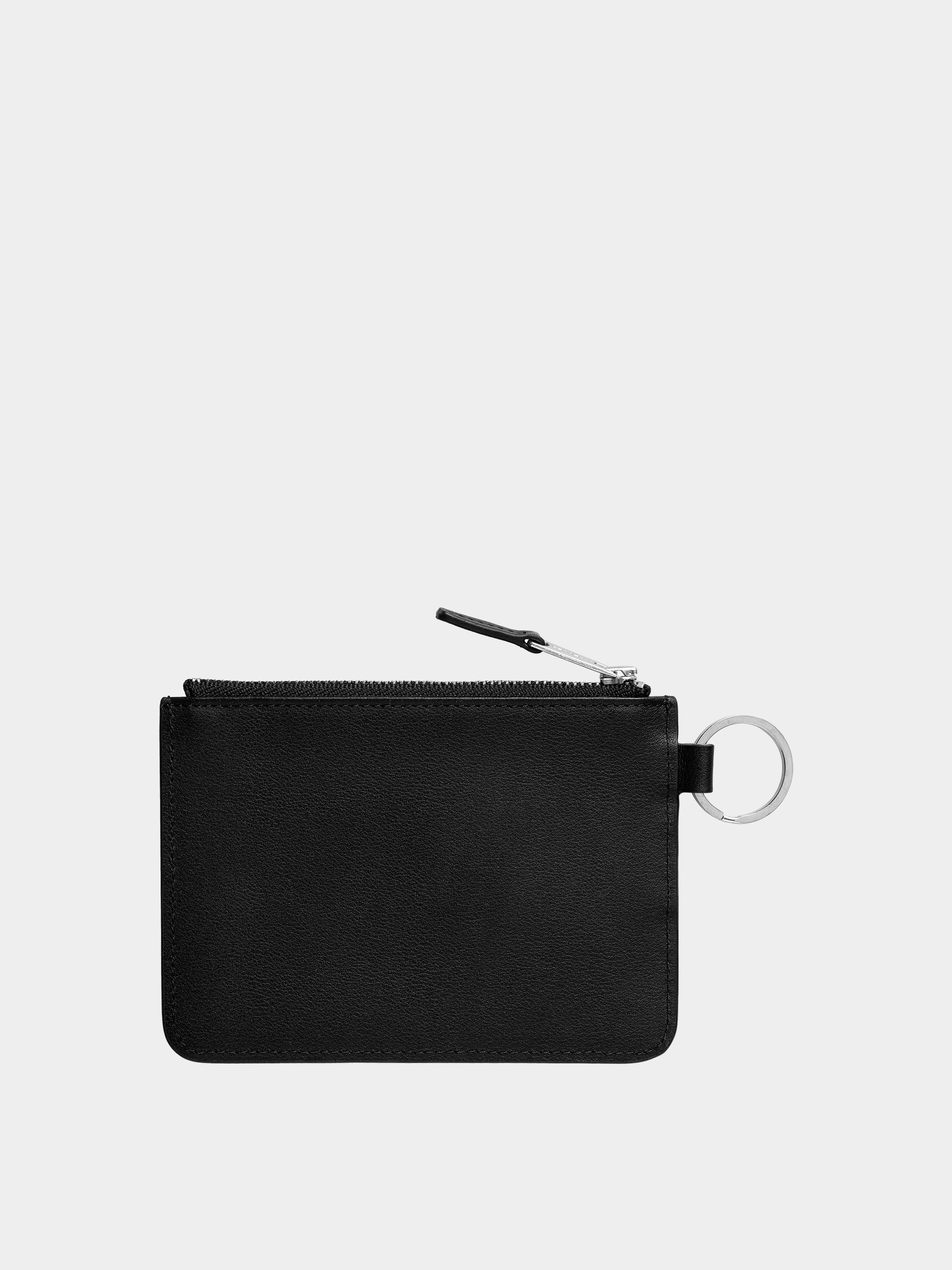 Портмоне Carhartt WIP Deconstructed Leather (black/silver)