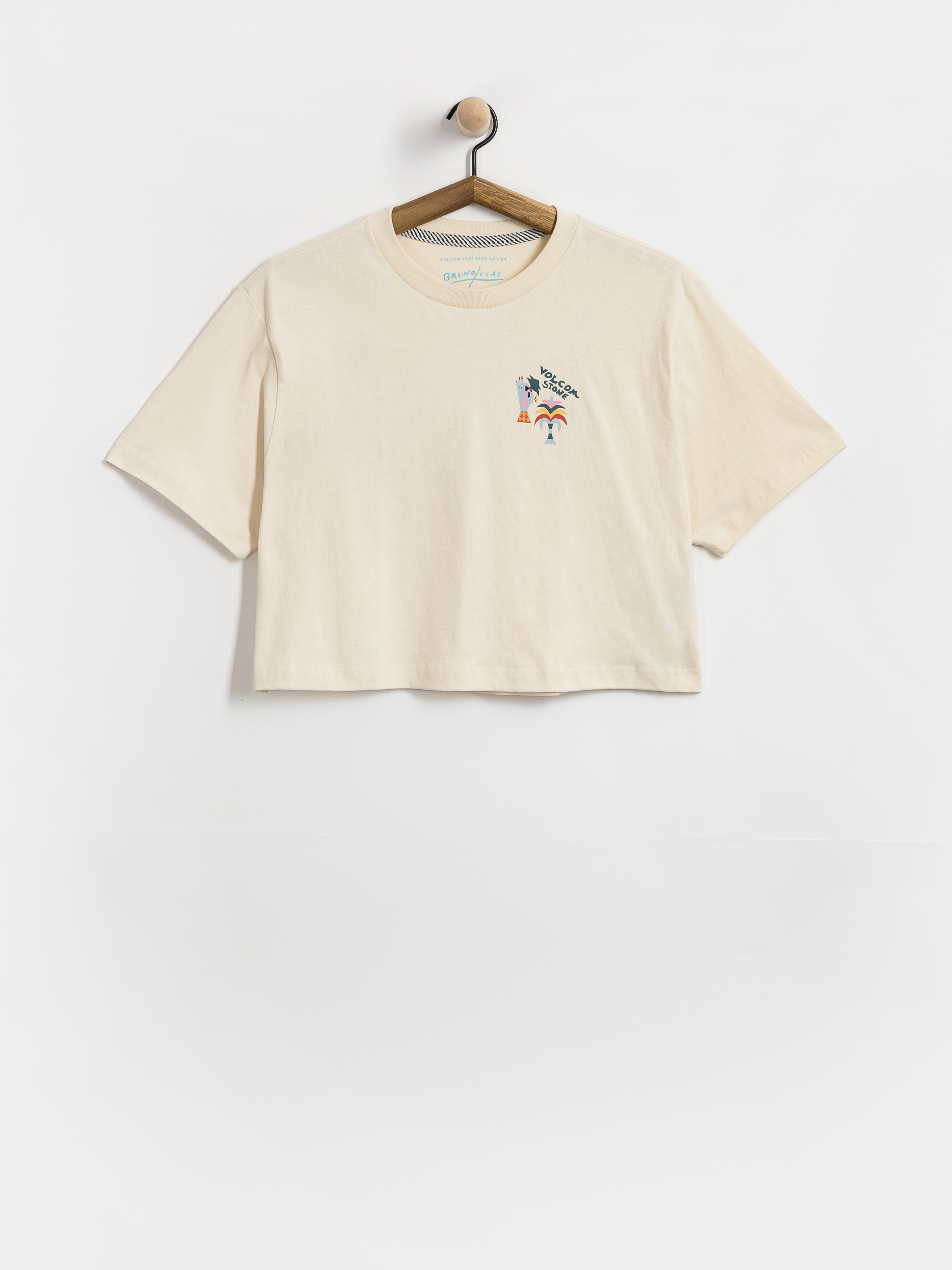 Тениска Volcom Fa Bruno Lucas Wmn (vintage white)