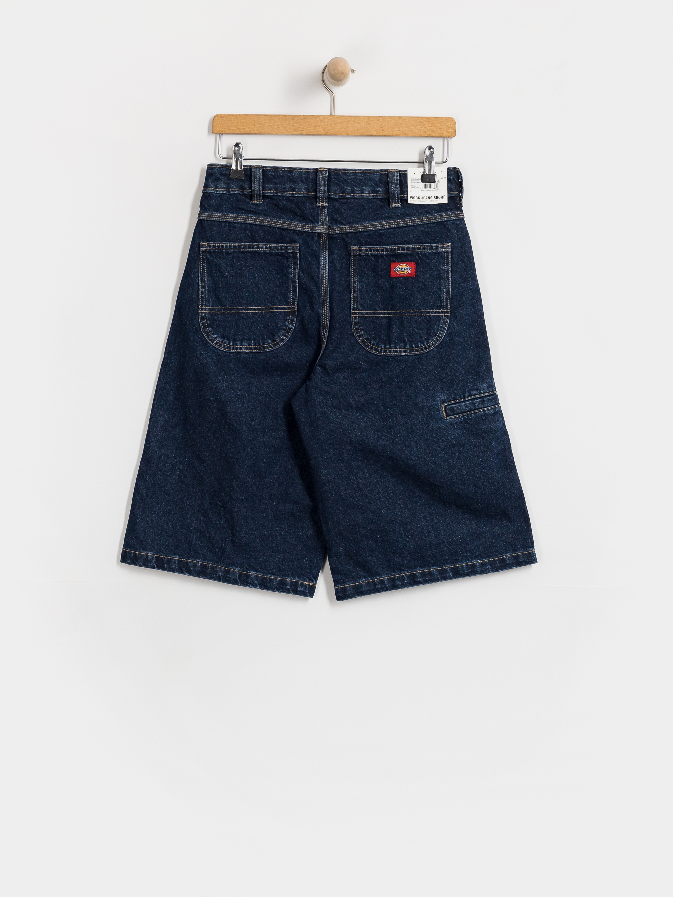 Къси панталони Dickies 957 13 Inch Denim Wmn (dark indigo)