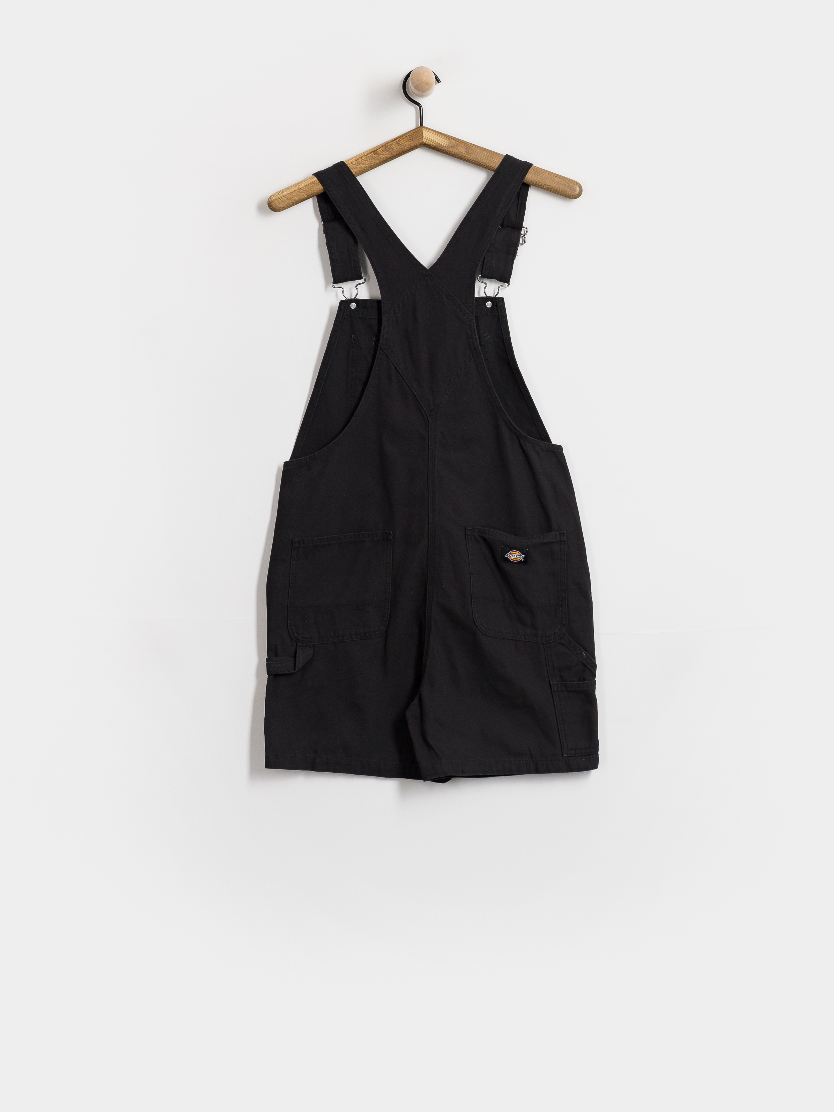 Къси панталони Dickies Lightweight Canvas Short Bib Wmn (black)