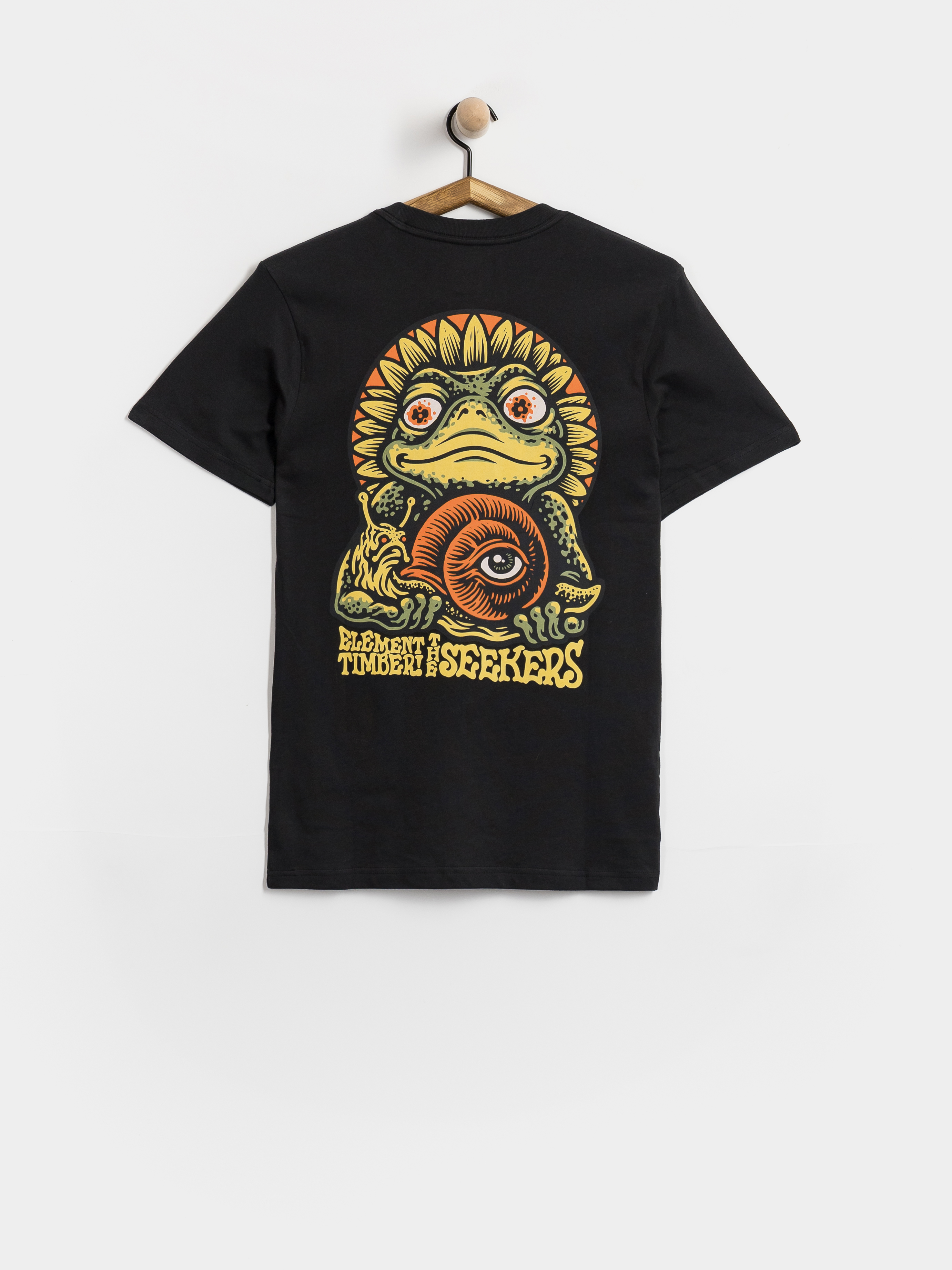 Тениска Element Timber The Frog (off black)