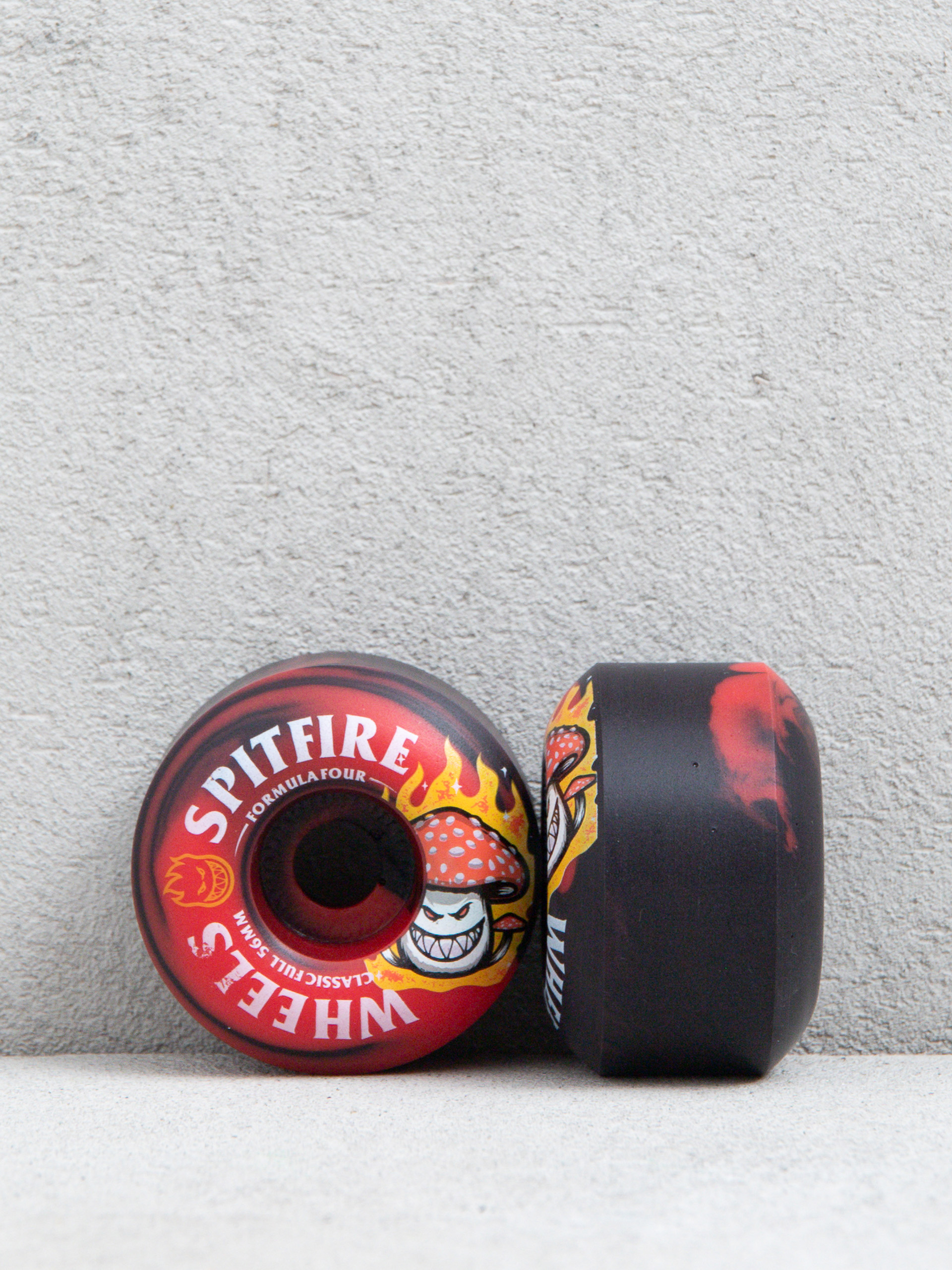 Колелца Spitfire F4 99D Shroom Bighead Classic Full (blk/red swirl)